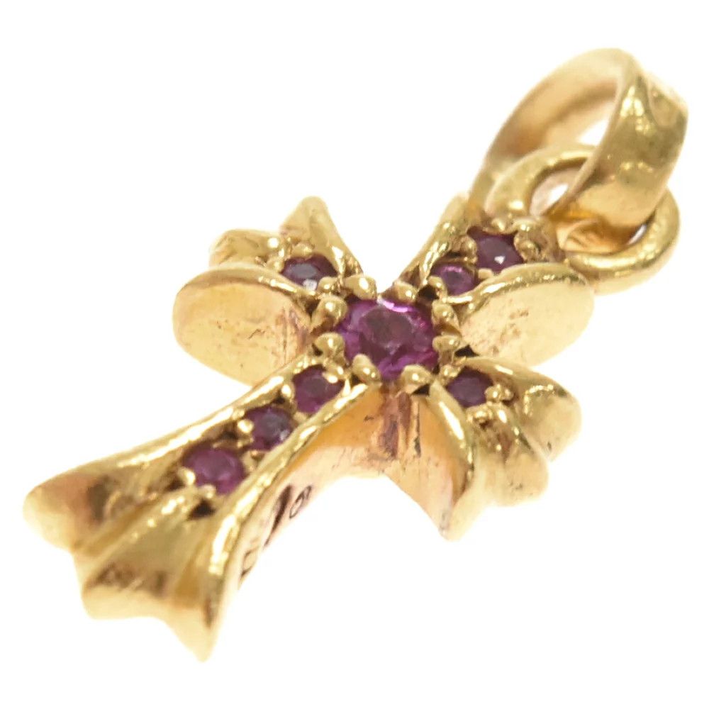 Chrome Hearts Chrome Hearts Gold & Sapphire Cross Charm Size ONE SIZE - 8 Thumbnail