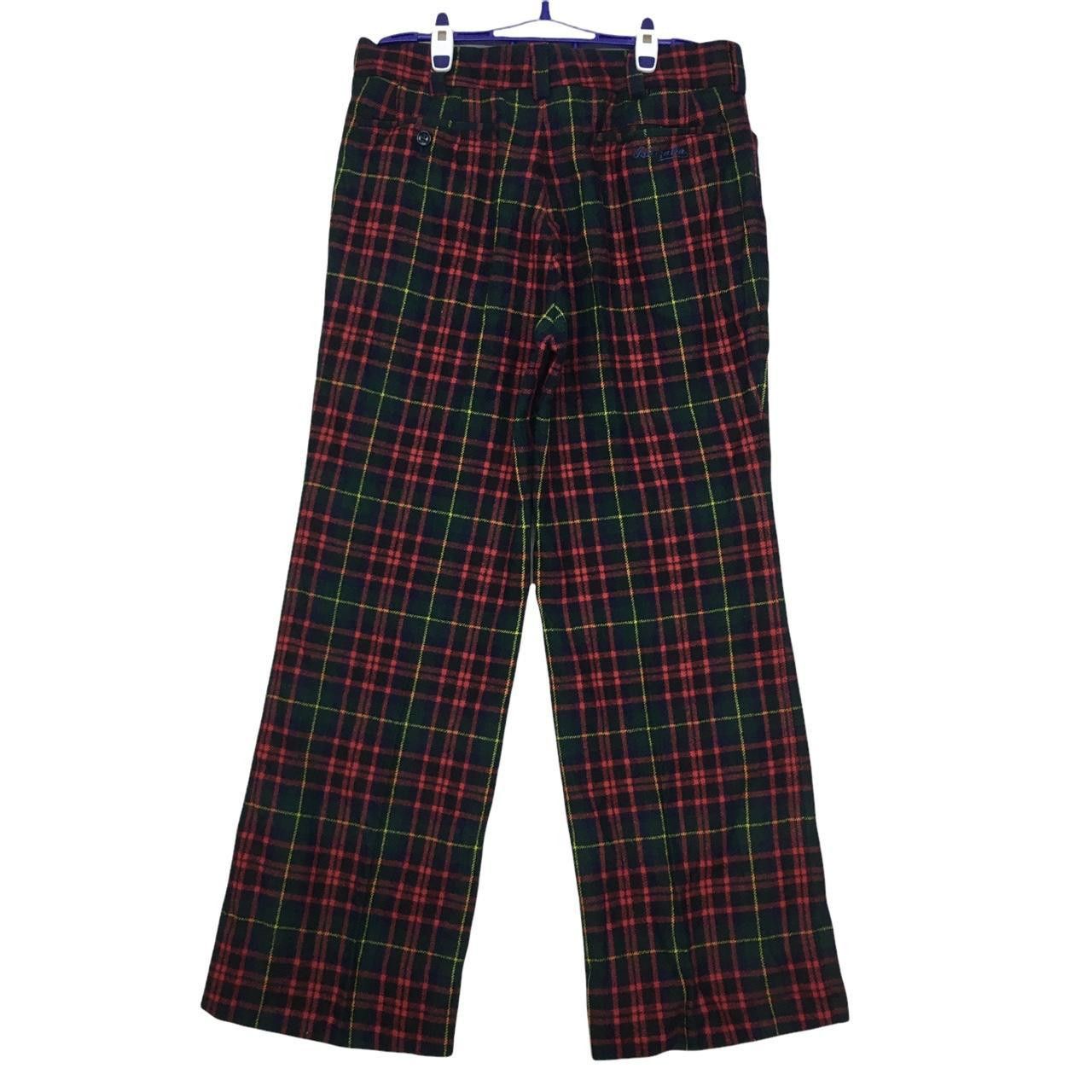 Vintage Vtg MASTERS Plaid Long Pants Trousers Augusta National Golf Size 31" - 2 Thumbnail