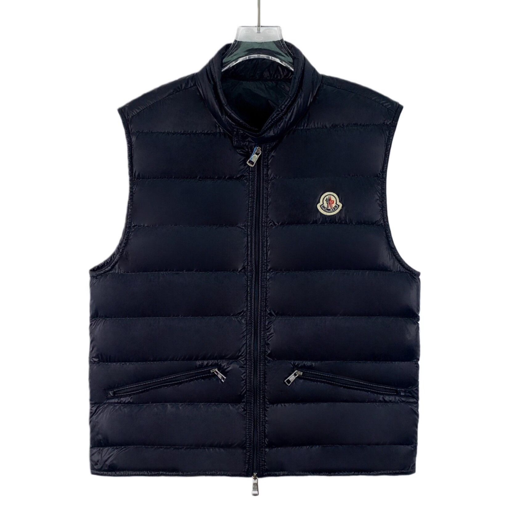 Moncler Moncler Blue Vest M Men Size US M / EU 48-50 / 2 - 1 Thumbnail