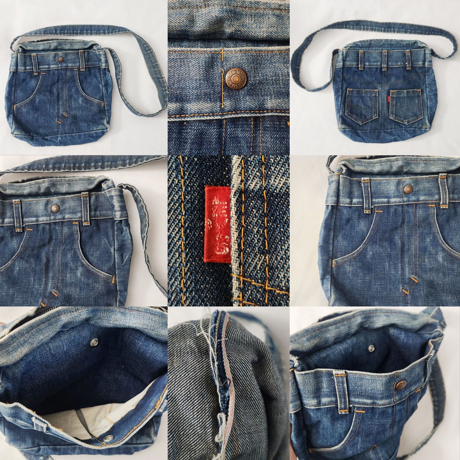 Levi's × Vintage Levi's True Vintage Red Tab Bog E Selvedge denim Jeans Bag Size ONE SIZE - 18 Thumbnail