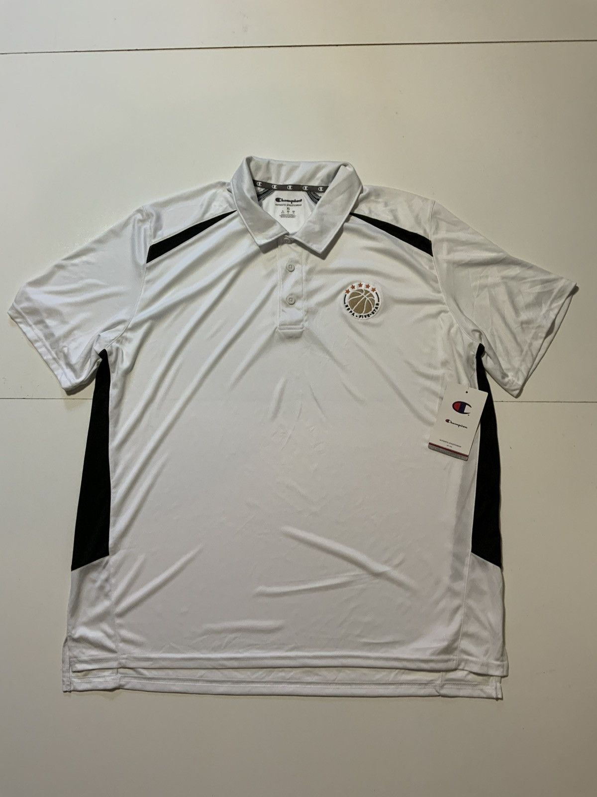 Champion Champion NBPA Five Star Basketball Camp Coaches Polo Shirt Size US XL / EU 56 / 4 - 2 Thumbnail