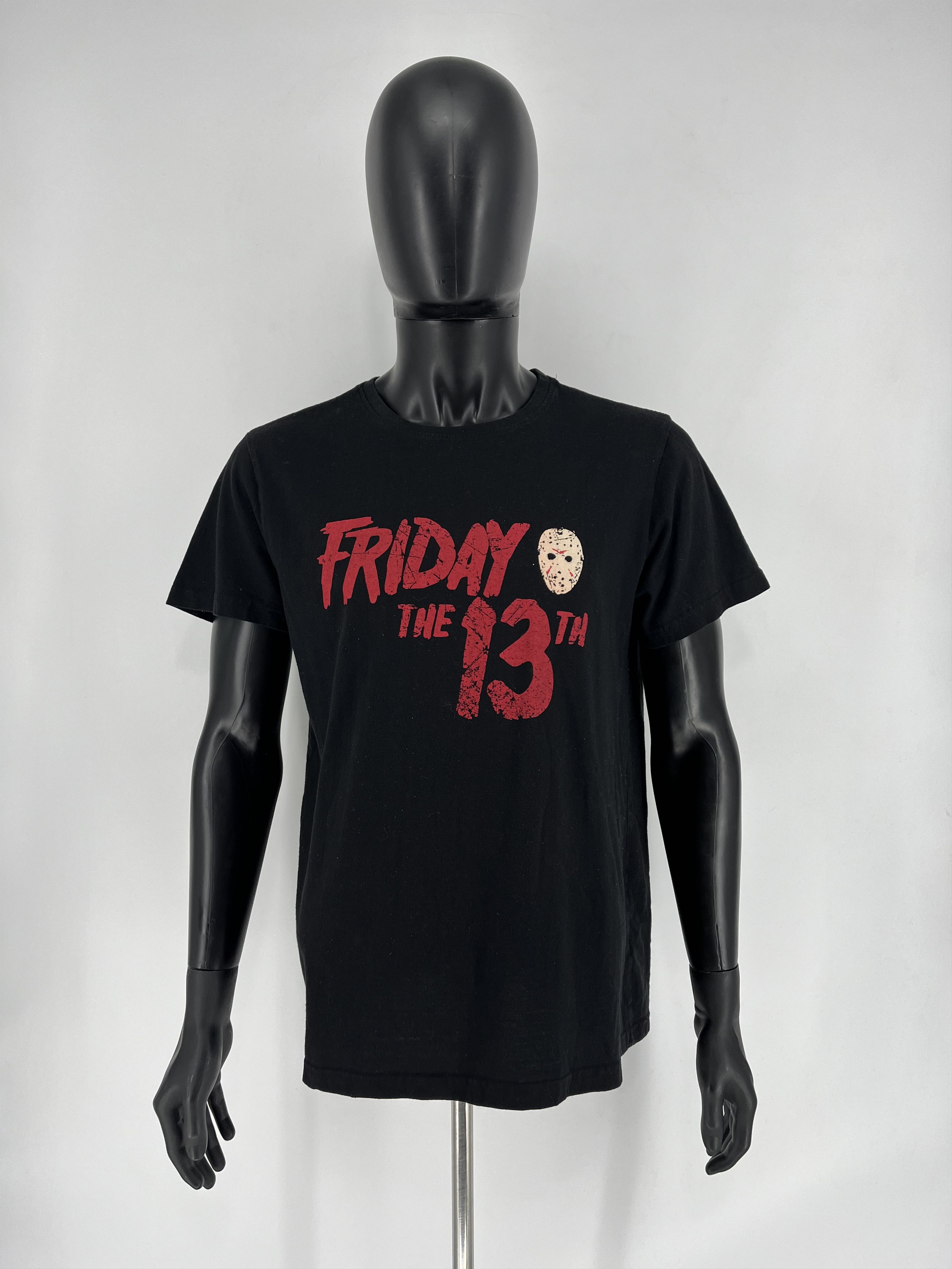 Vintage Friday The 13th Jason Voorhees I Love Friday HorrorMovie Tee Size US XL / EU 56 / 4 - 3 Thumbnail