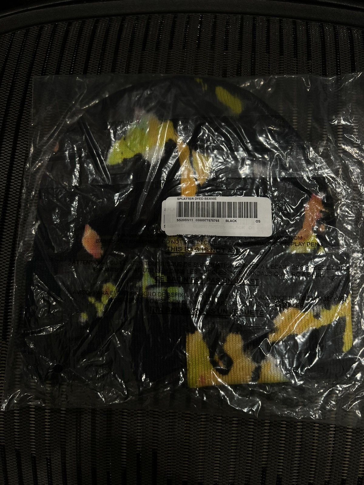 Supreme Supreme Splatter Dyed Beanie SS20 Size ONE SIZE - 3 Thumbnail