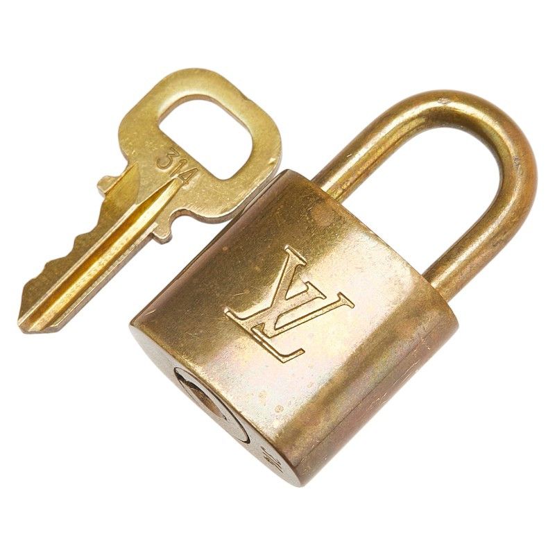 Louis Vuitton Louis Vuitton Louis Vuitton Padlock Key Set Metal Charm DUTY FREE for USA Size ONE SIZE - 1 Thumbnail