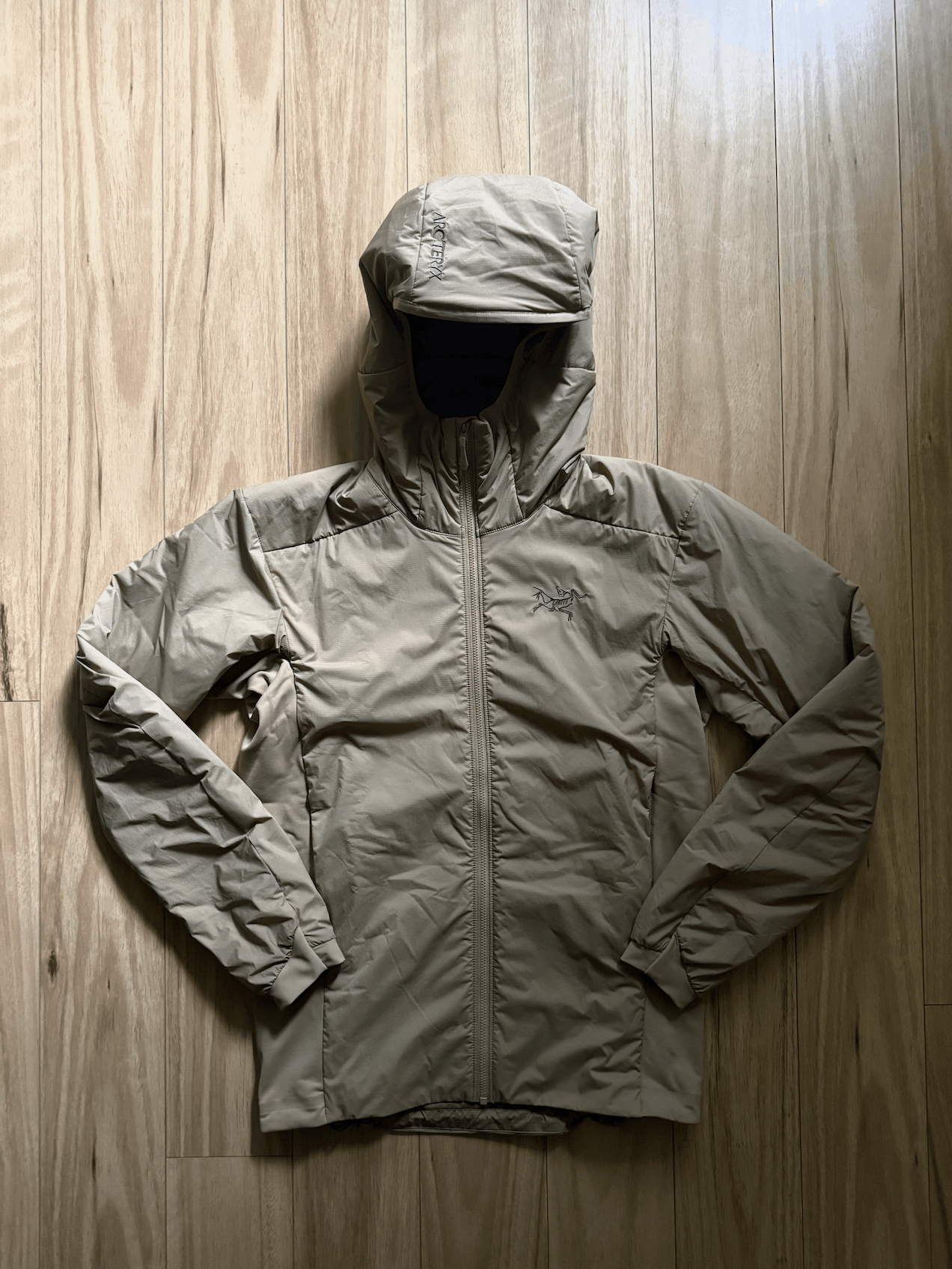 Arc'teryx Arcteryx Atom Hoody Jacket XS - Canvas Brown Size US XS / EU 42 / 0 - 1 Thumbnail