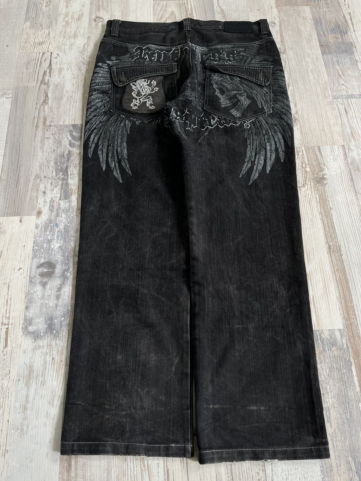 Vintage Raw Blue jeans Size US 34 / EU 50 - 1 Thumbnail