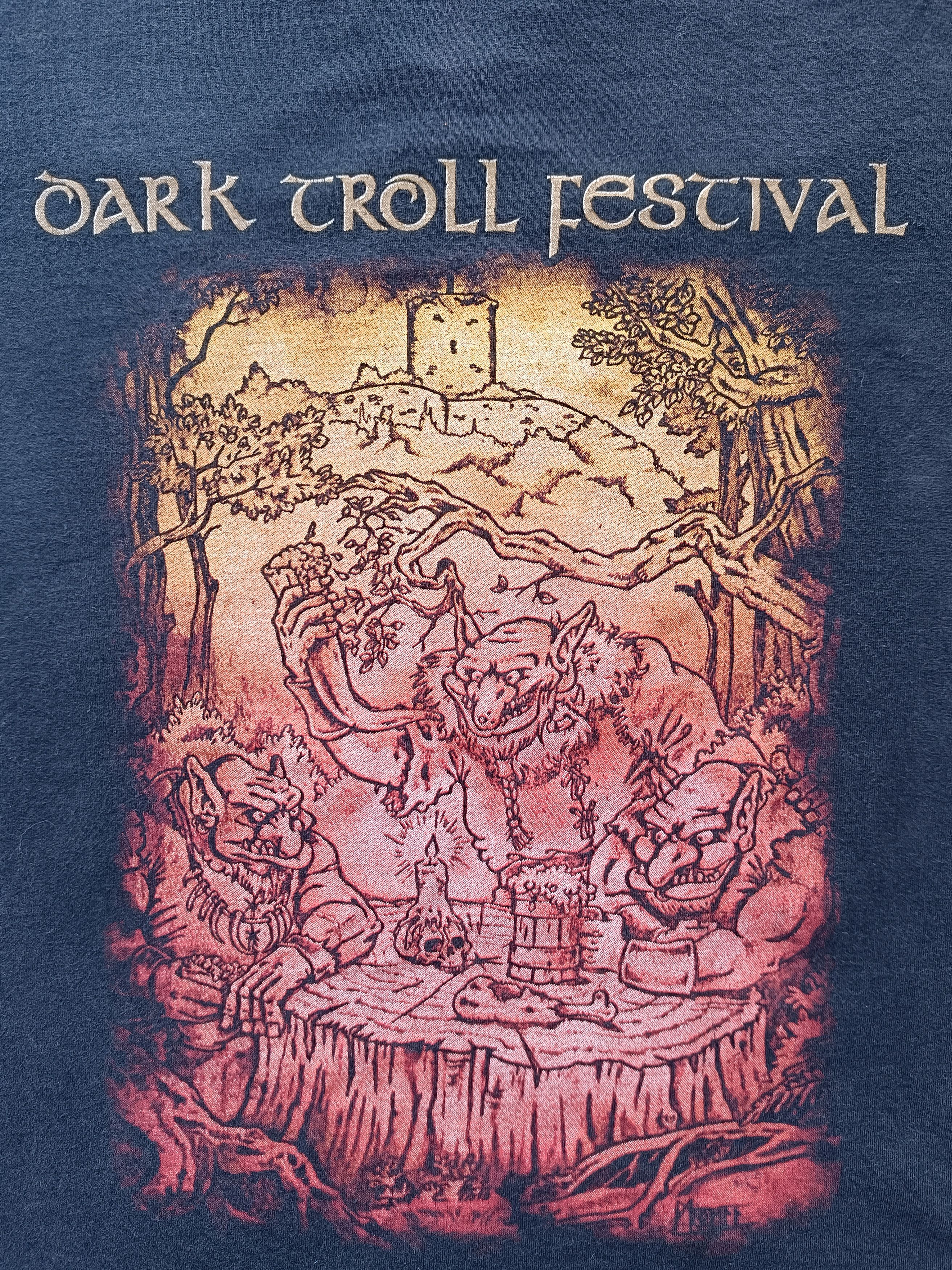 Band Tees × Vintage Vintage Dark Troll Festival 2016 Shirt Size XXXL Hard Rock Size US XXL / EU 58 / 5 - 3 Thumbnail