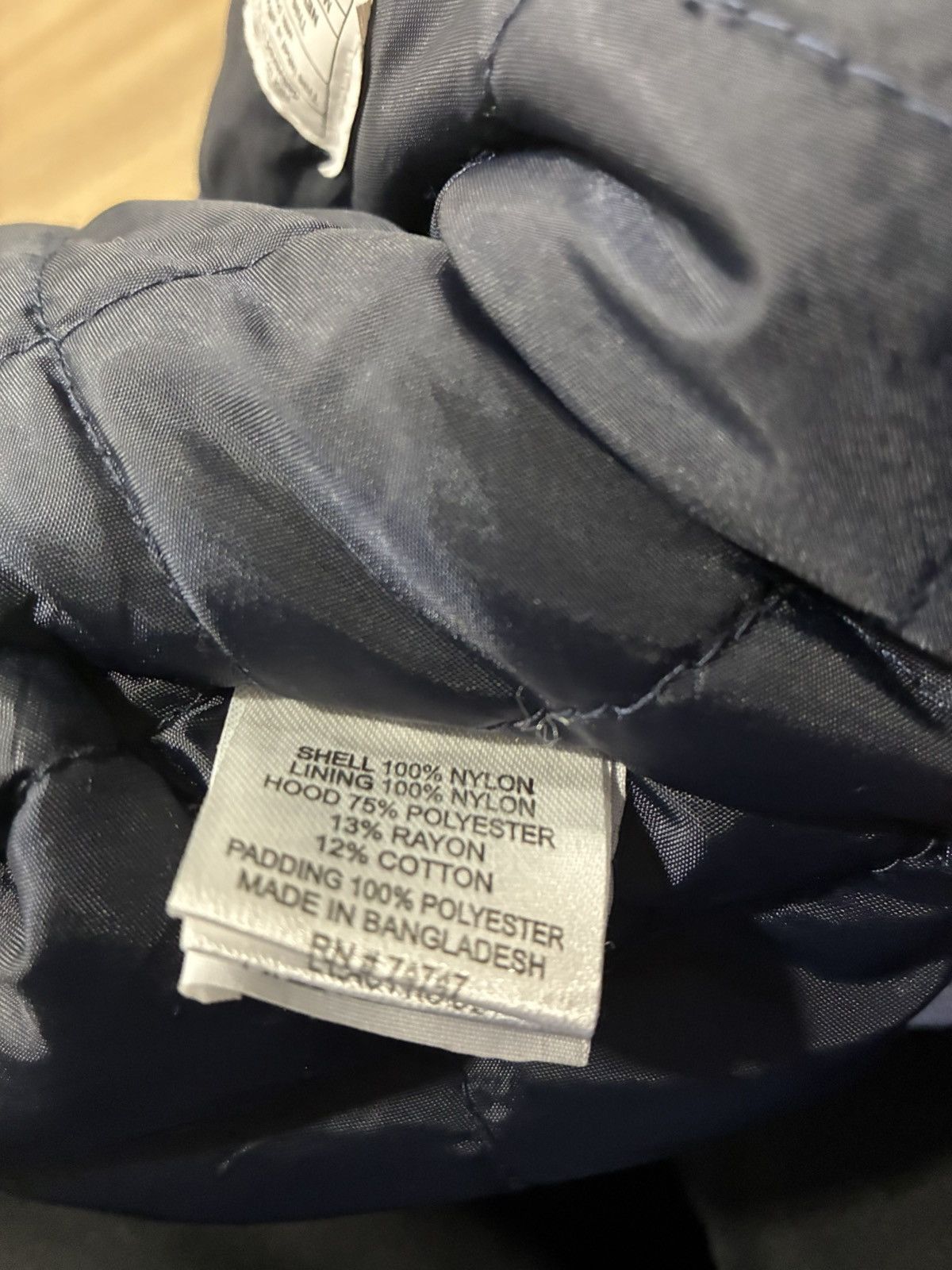 Other Oversized blue varsity jacket with white stripes Size US XXL / EU 58 / 5 - 4 Thumbnail