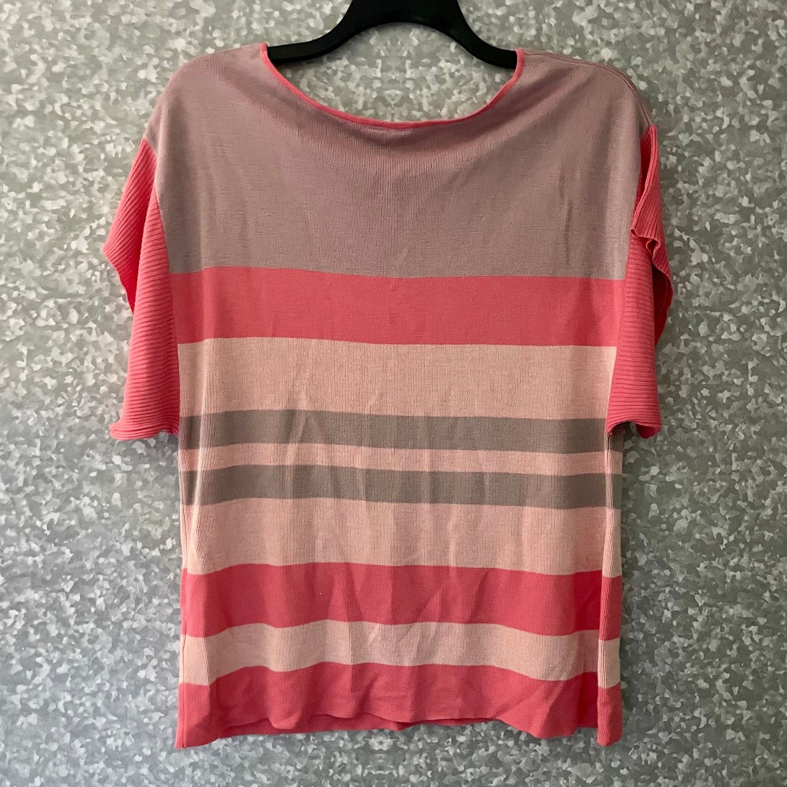 Anthropologie Moth Anthropologie Striped Short Sleeve Sweater - Size Small Size S / US 4 / IT 40 - 4 Thumbnail