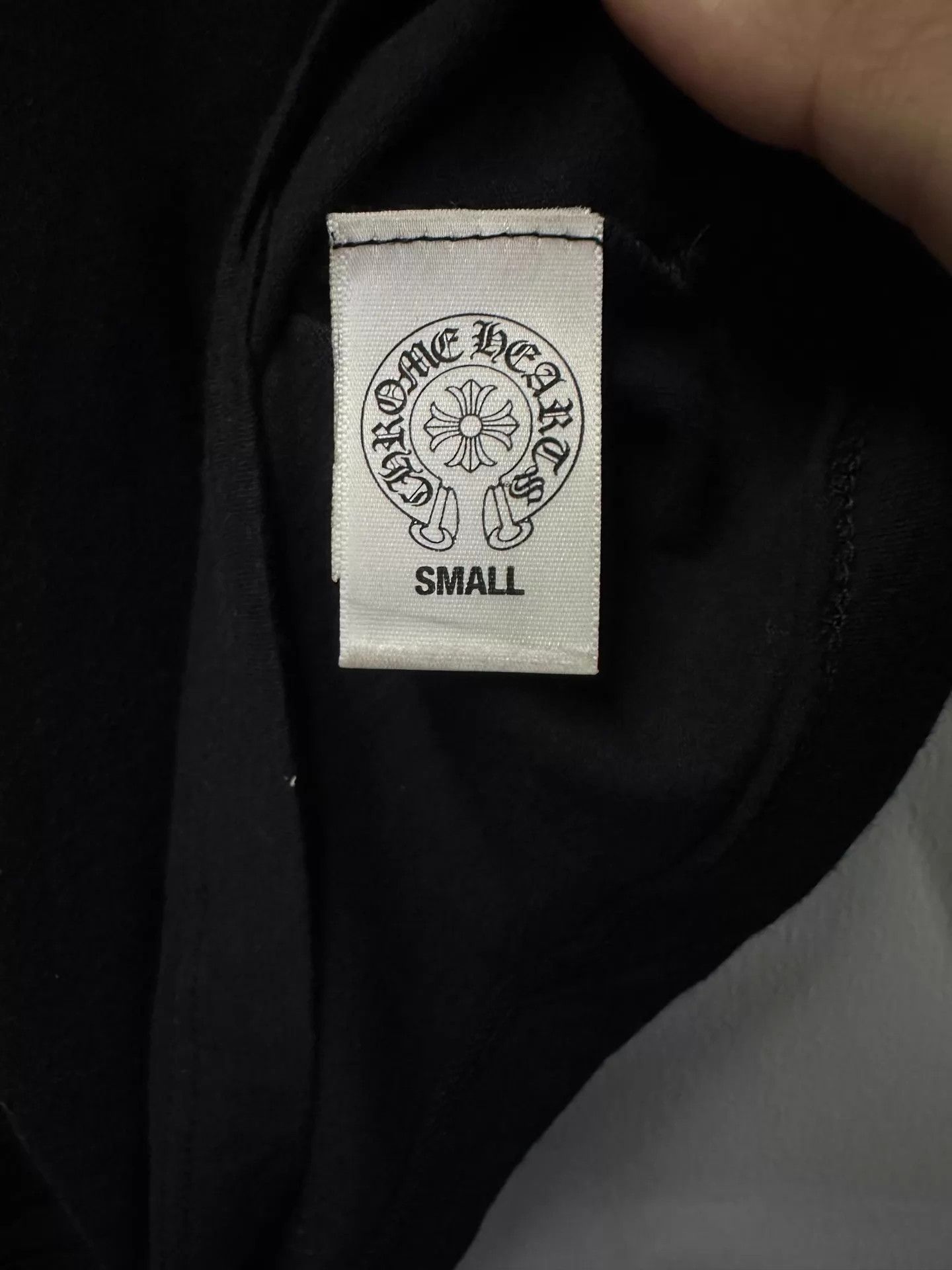 Chrome Hearts Chrome Hearts Deep V-neck Black Cross Short Sleeve S Size S / US 4 / IT 40 - 6 Thumbnail