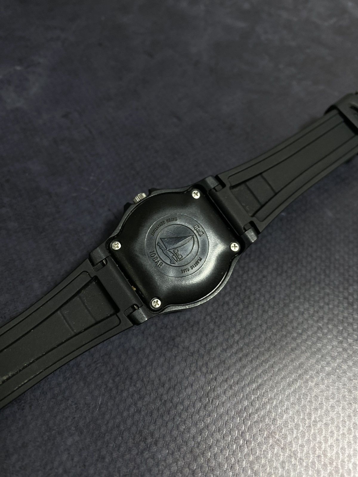 Japanese Brand × Vintage Q&Q Vintage 00s Military-Style Watch | 10BAR Water Resist Size ONE SIZE - 8 Thumbnail