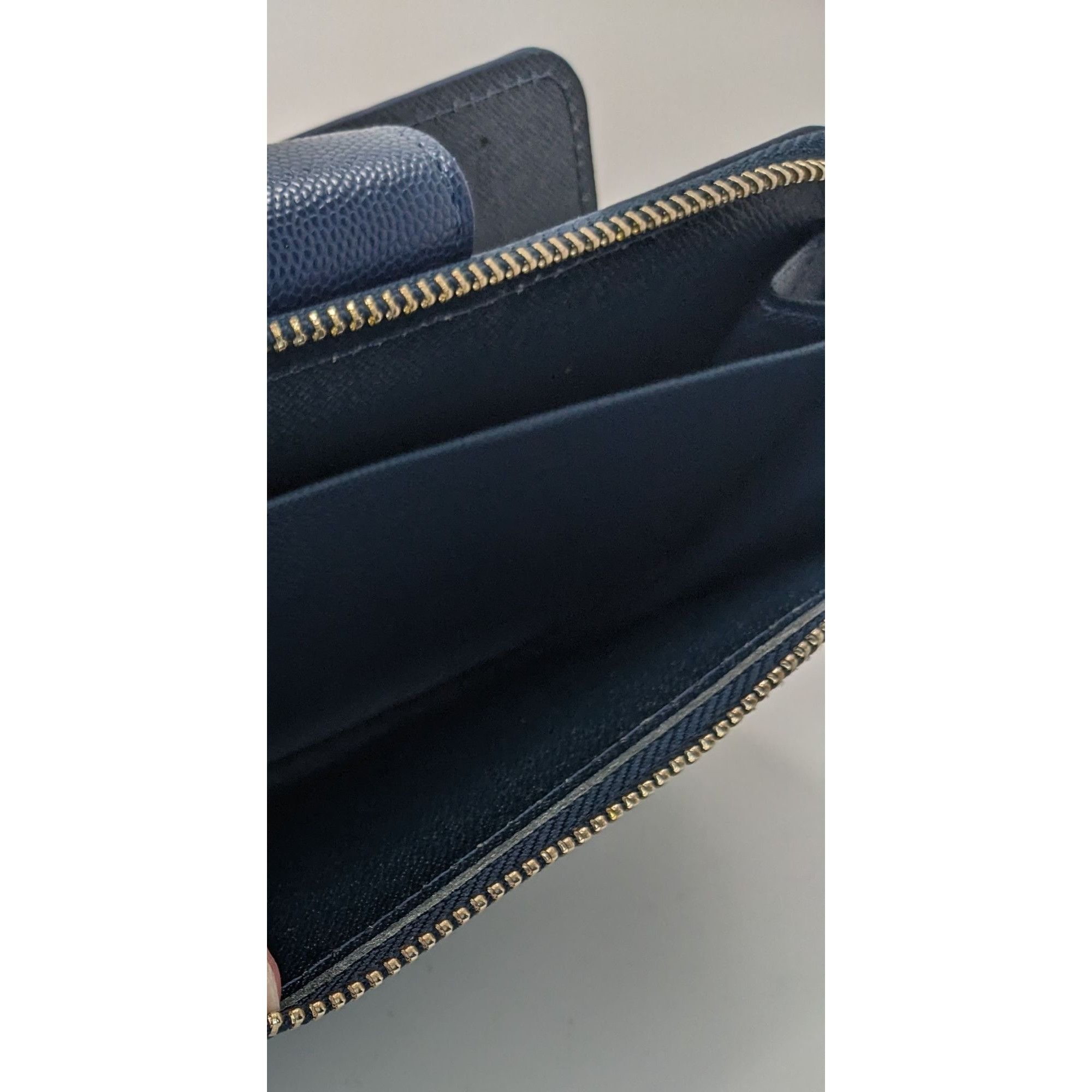 Other Cicelle Navy Blue Floral Rhinestone Studded Wallet With Wris Size ONE SIZE - 8 Thumbnail