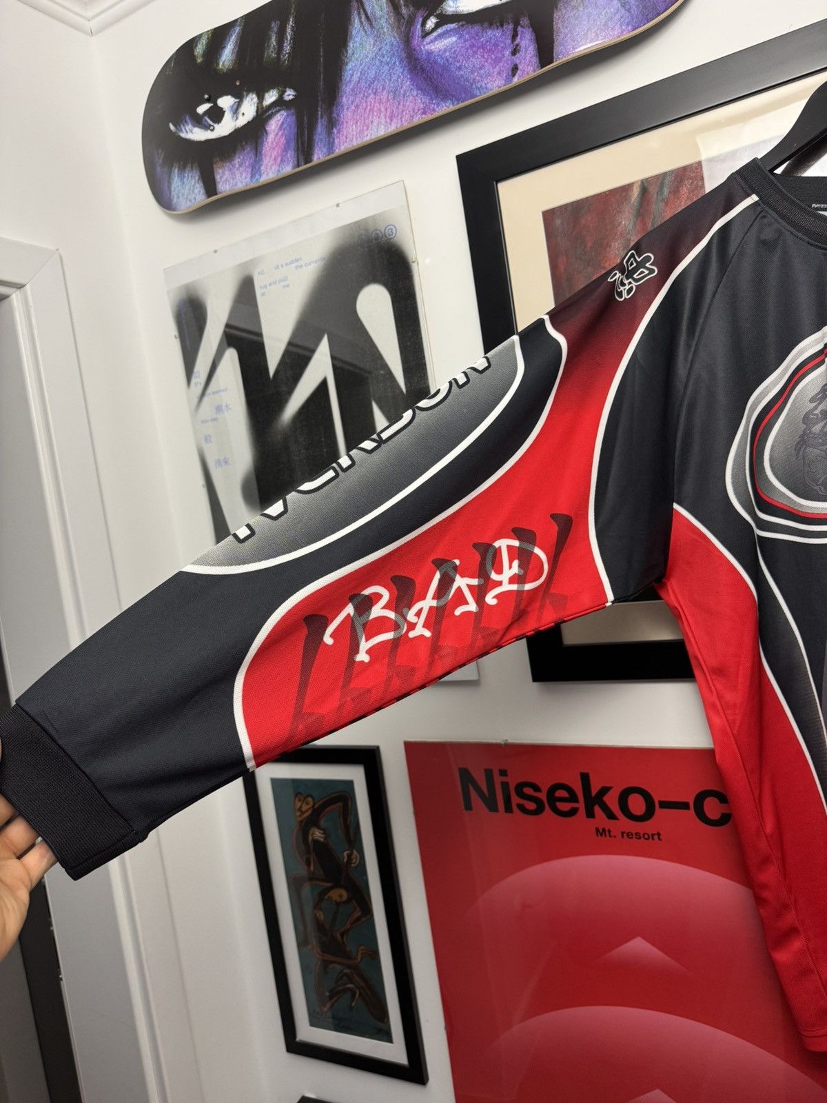 Reebok Reebok Iverson Limited Edition Moto Jersey Vintage Archive Size US XXL / EU 58 / 5 - 4 Thumbnail