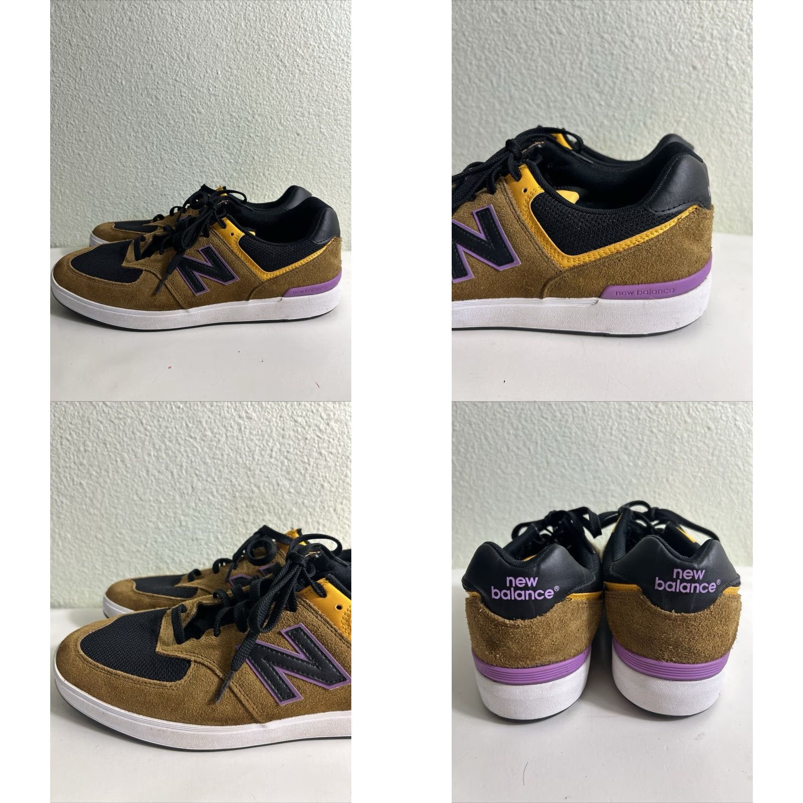 New Balance New Balance All Coasts AM574 Sneakers Men 13 Brown Black 574 Athletic Low Top Shoe Size US 13 / EU 46 - 8 Thumbnail