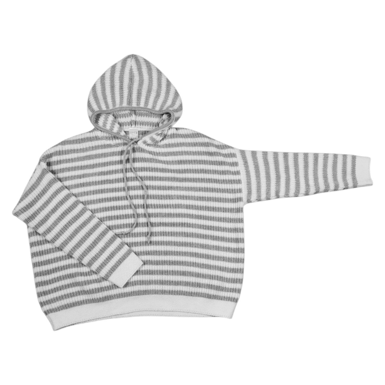 Other Womens XL Time and Tru grey-white boyfriend oversized hooded Size XL / US 12-14 / IT 48-50 - 6 Thumbnail
