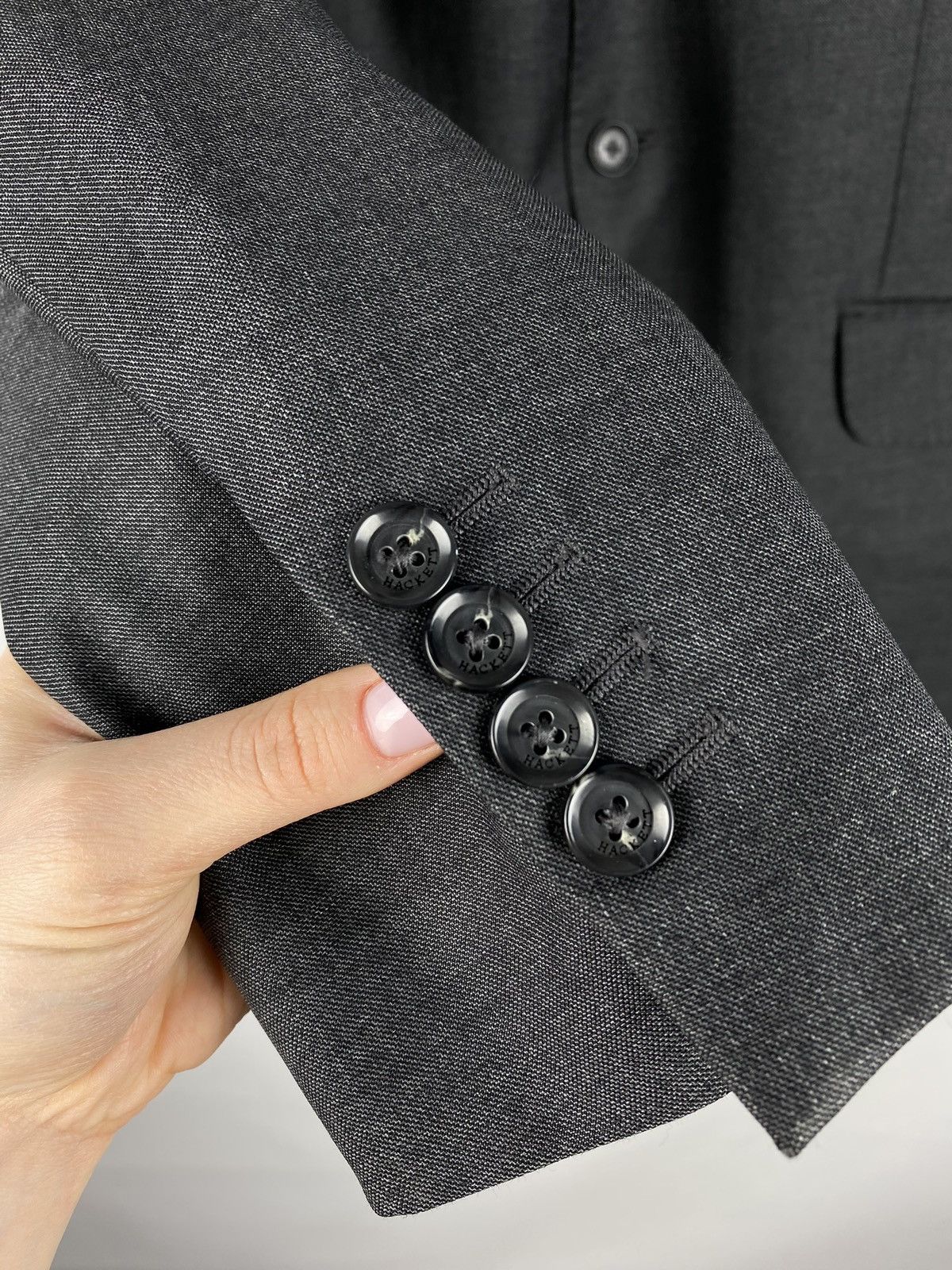 Hackett × Loro Piana Hackett ing Loro Piana men’s wool City blazer jacket Size 40R - 11 Thumbnail