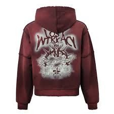 LOST INTRICACY Lost Intricacy Hoodie Burgundy Size US M / EU 48-50 / 2 - 2 Thumbnail