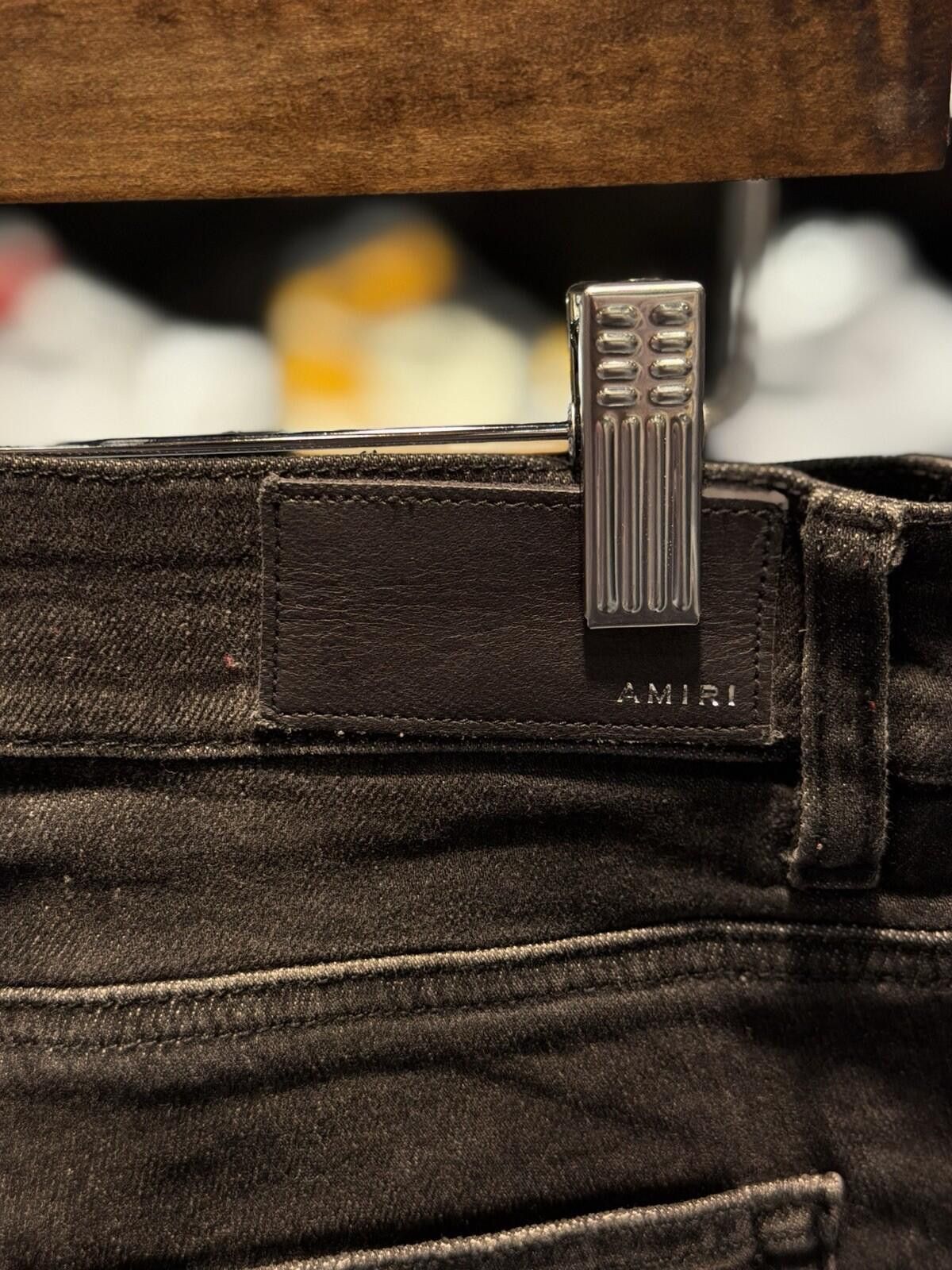 Amiri Size 33 - Amiri Black Pants Jeans 100% Authentic Size US 33 - 5 Thumbnail