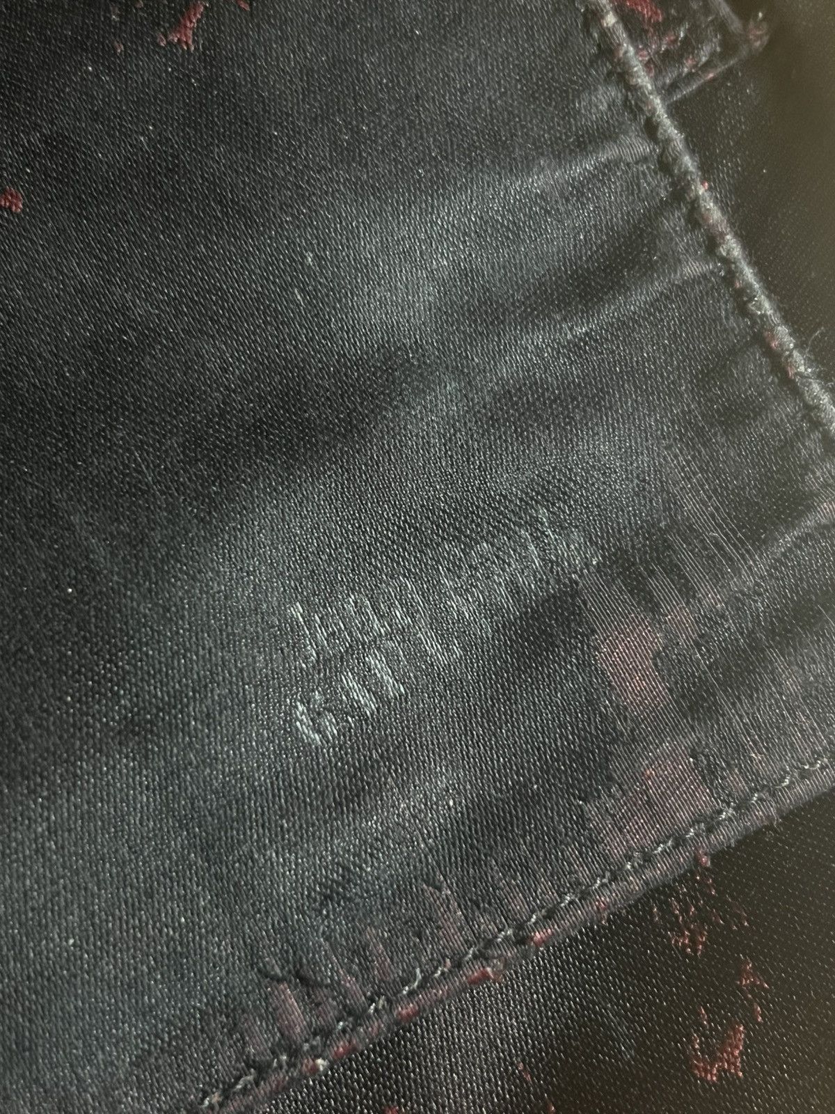 Jean Paul Gaultier Jean Paul Gaultier AW98 Plague Blood Drip Messenger Bag Size ONE SIZE - 5 Thumbnail