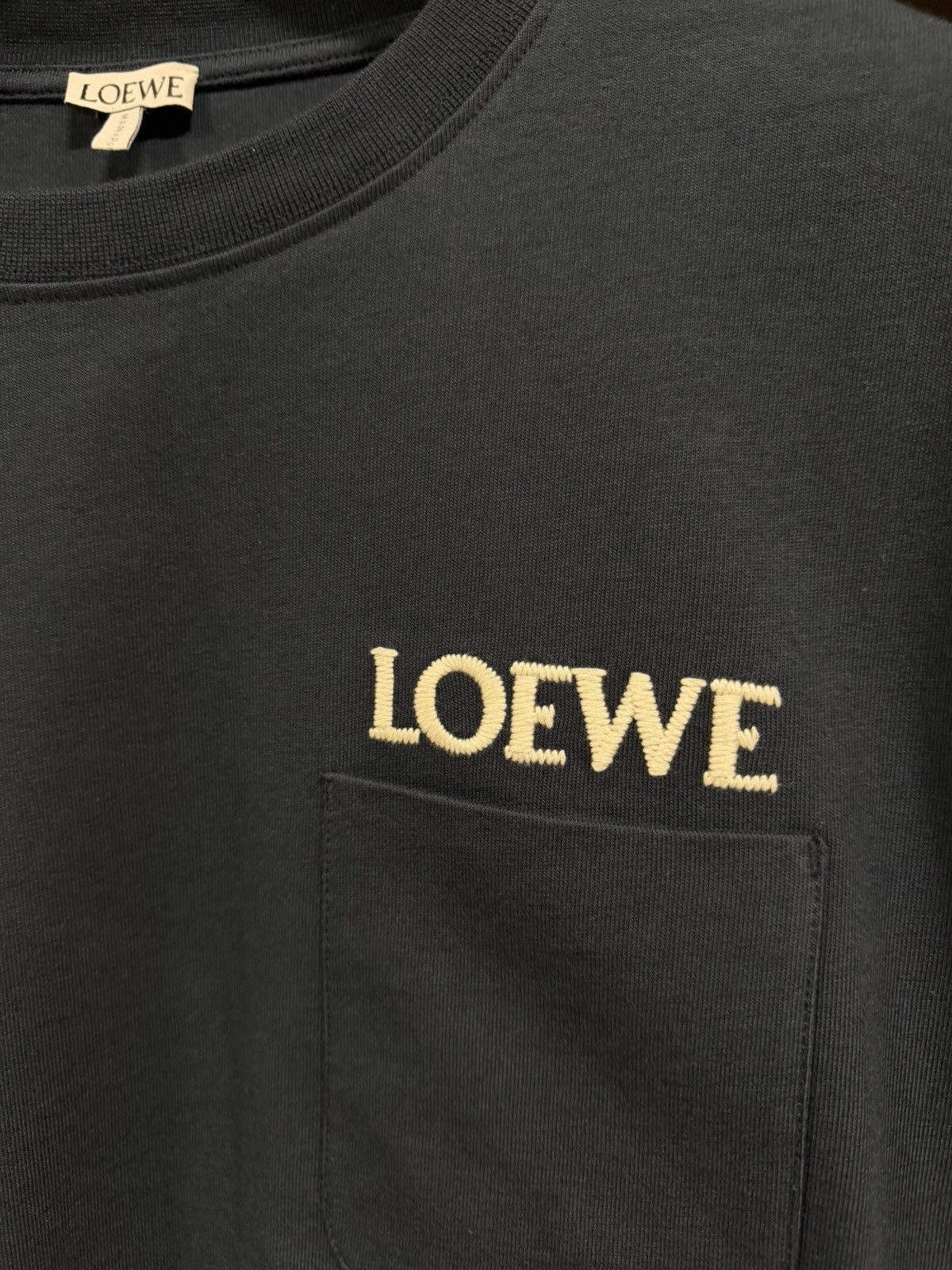 Loewe Loewe Logo Pocket T-Shirt NEW 650$ Size US XL / EU 56 / 4 - 2 Thumbnail