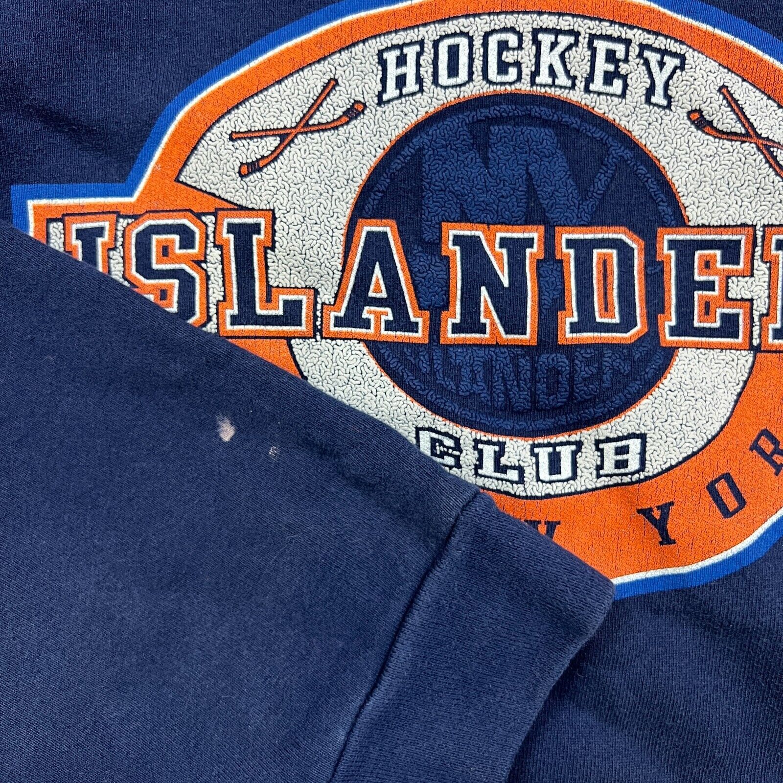 NHL × Pro Player × Vintage Pro Player New York Islanders Sweatshirt XL NHL Hockey 90s Size US XL / EU 56 / 4 - 4 Thumbnail