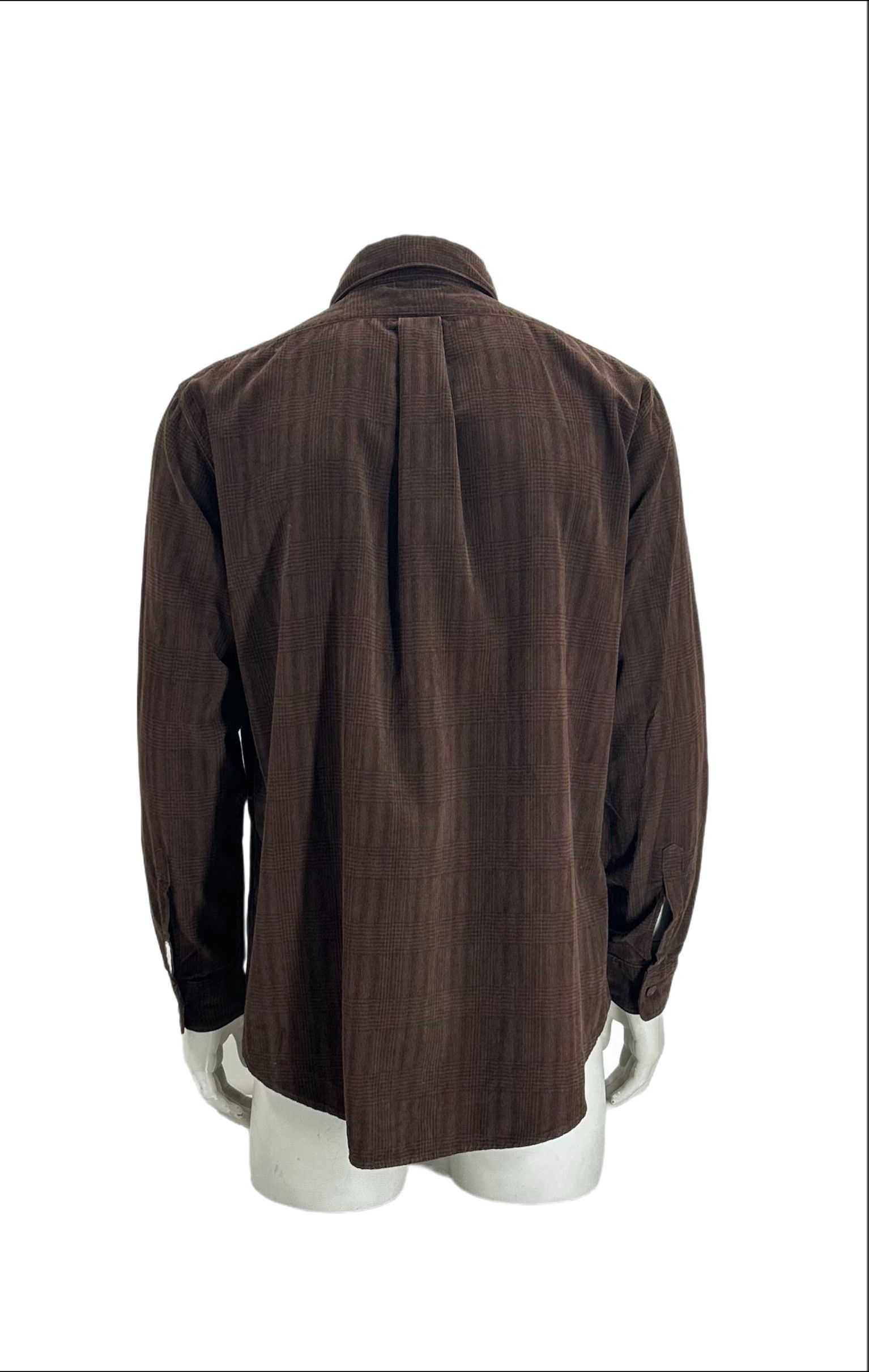 C.P. Company CP Company Brown P.o.W Check Shirt Size US XXL / EU 58 / 5 - 3 Thumbnail
