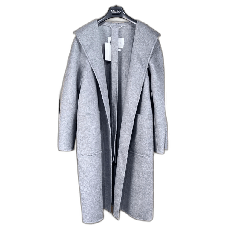 Max Mara Maxmara Ludmilla Gray Cashmere Coat-yf Size US M / EU 48-50 / 2 - 1 Thumbnail