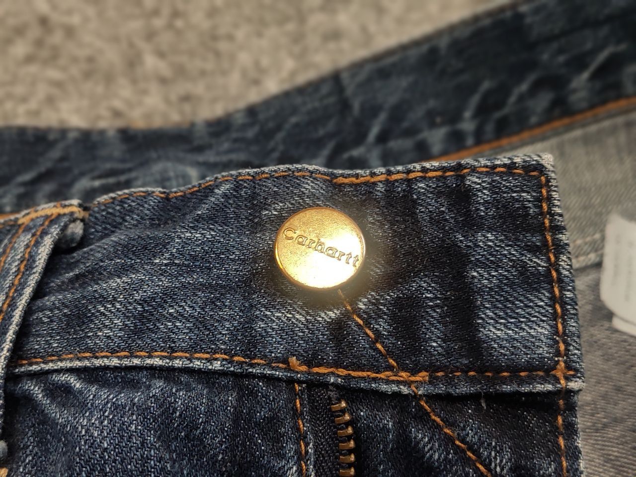 Carhartt Vintage 90's Carhartt Work Pronco Pocket Faded denim Jeans Size US 28 / EU 44 - 11 Thumbnail