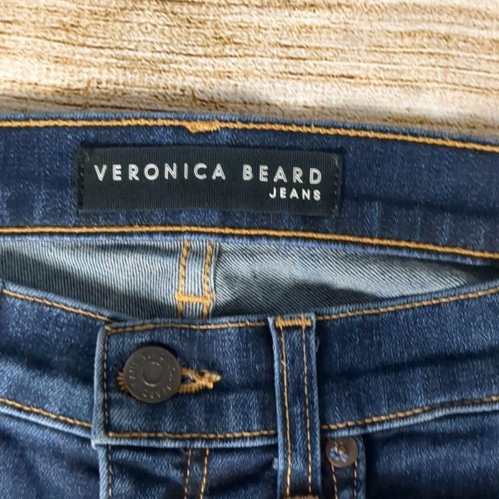 Veronica Beard Veronica beard Kate 10" skinny vintage w/ fray jeans size 27 Size 27" / US 4 / IT 40 - 3 Thumbnail