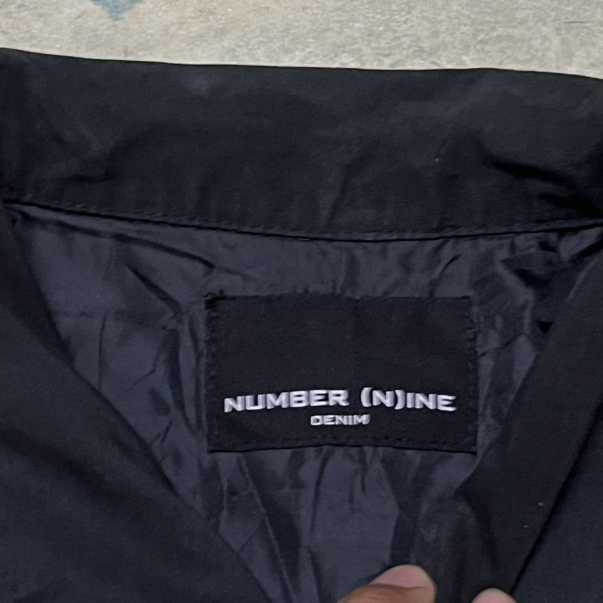 Number (N)ine Number Nine Big Logo Coach Jacket Size US S / EU 44-46 / 1 - 11 Thumbnail