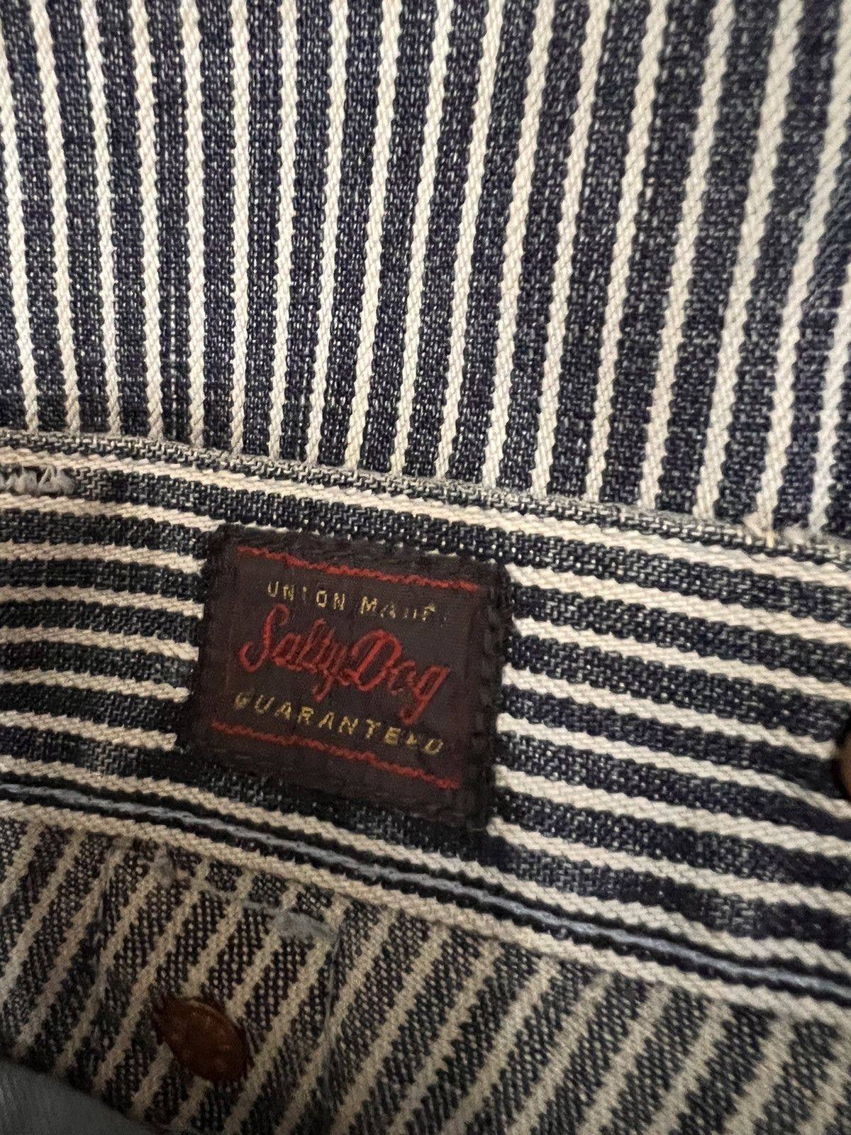 Japanese Brand Japanese Brand Salty Dog Hickory Workers Pant Size US 29 - 7 Thumbnail