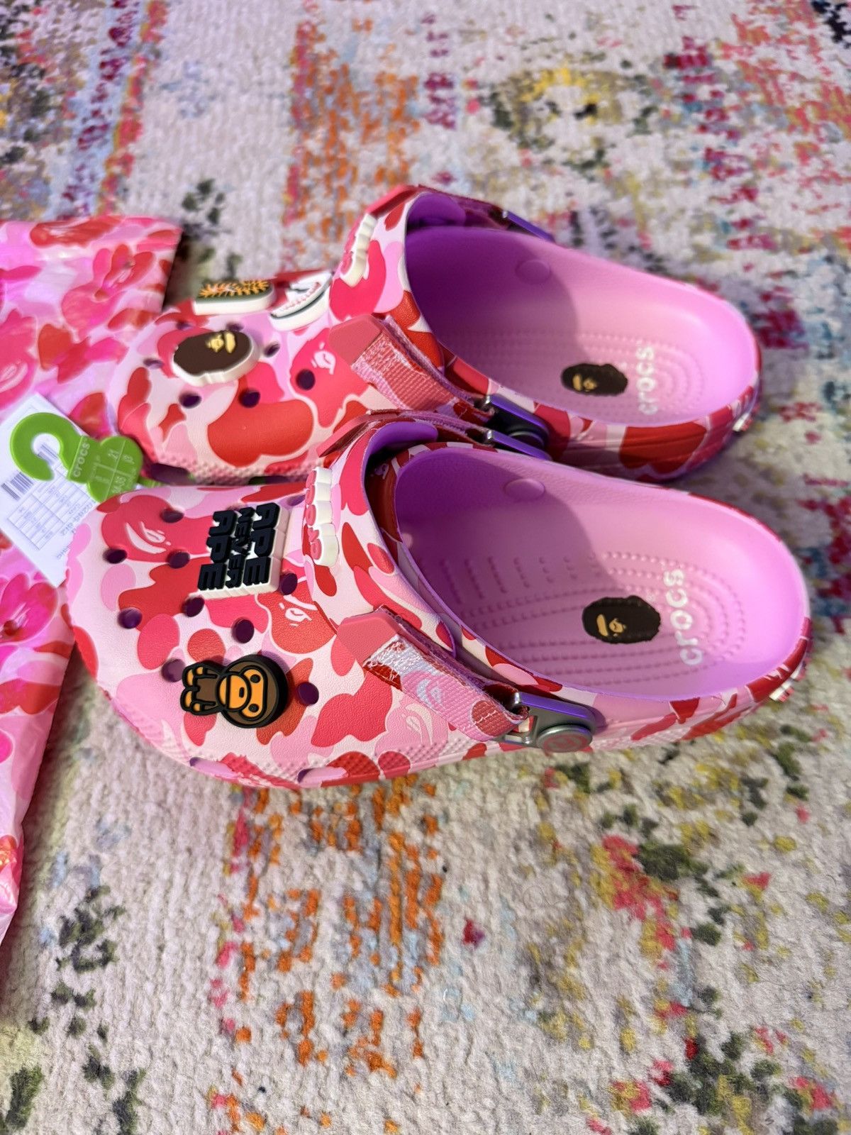 Bape × Crocs BAPE X CROCS CLASSIC CLOG Size US 6 / IT 36 - 8 Thumbnail