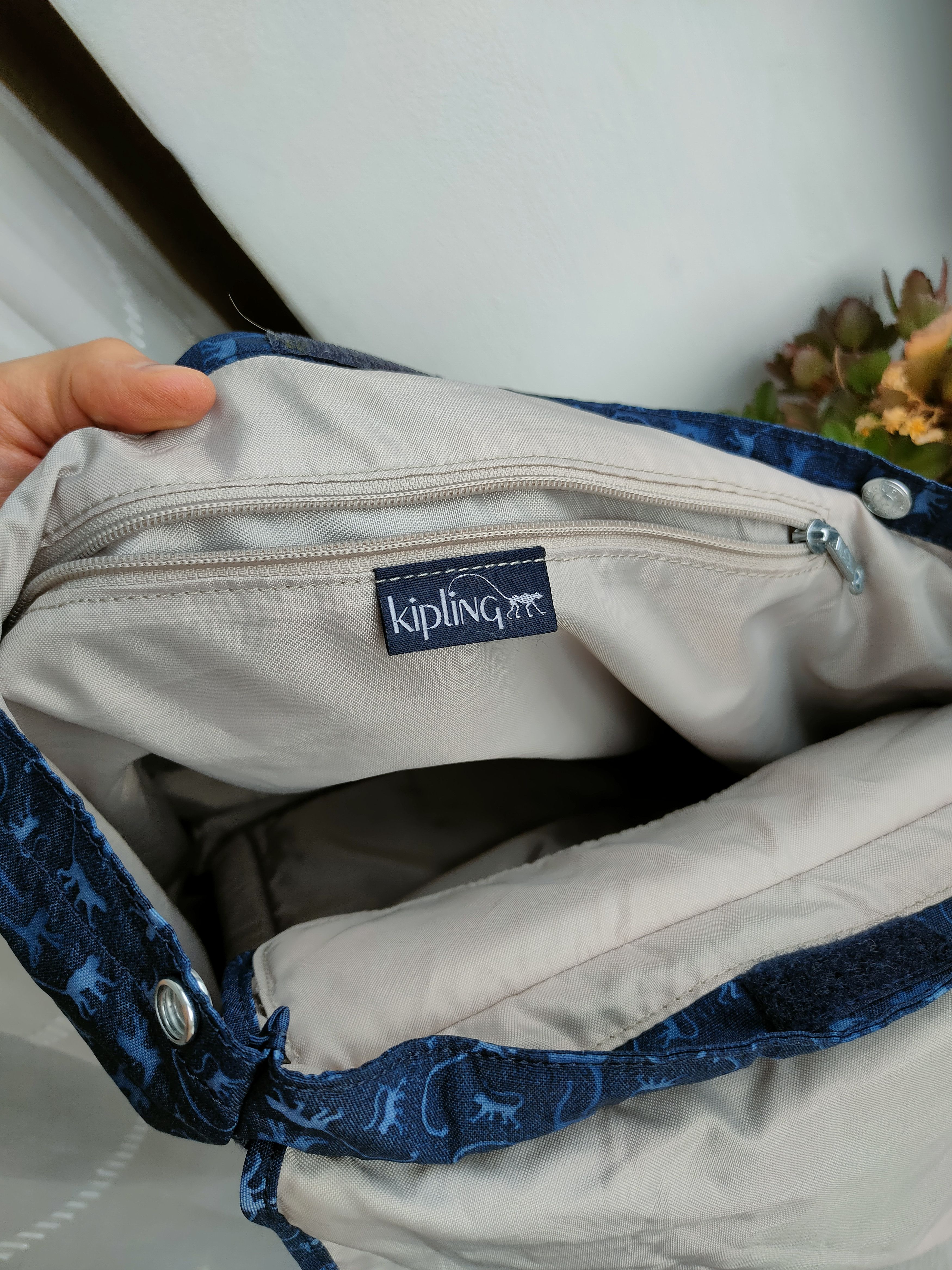 Japanese Brand Kipling Backpack Monogrammed with Monkeys Laptop Backpack Size ONE SIZE - 9 Thumbnail