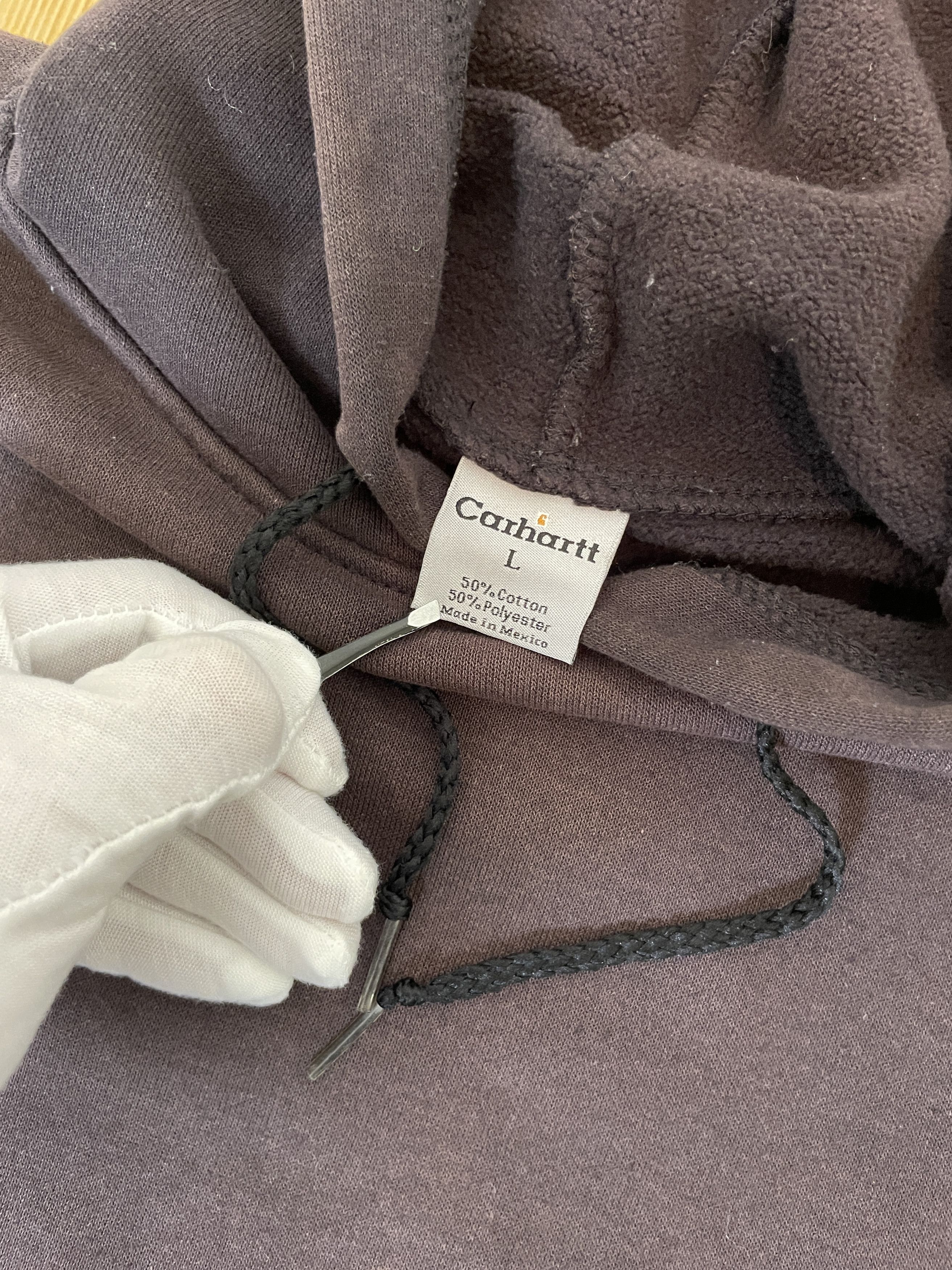 Carhartt Vintage Carhartt Sun Faded Blank Hoodie Size US L / EU 52-54 / 3 - 9 Thumbnail