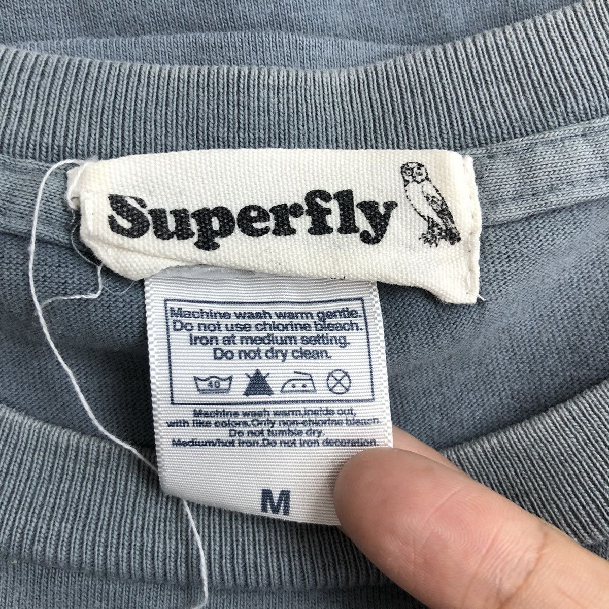 Japanese Brand × Vintage Vintage SUPER FLY Tee Shirt Art Logo Size US M / EU 48-50 / 2 - 5 Thumbnail
