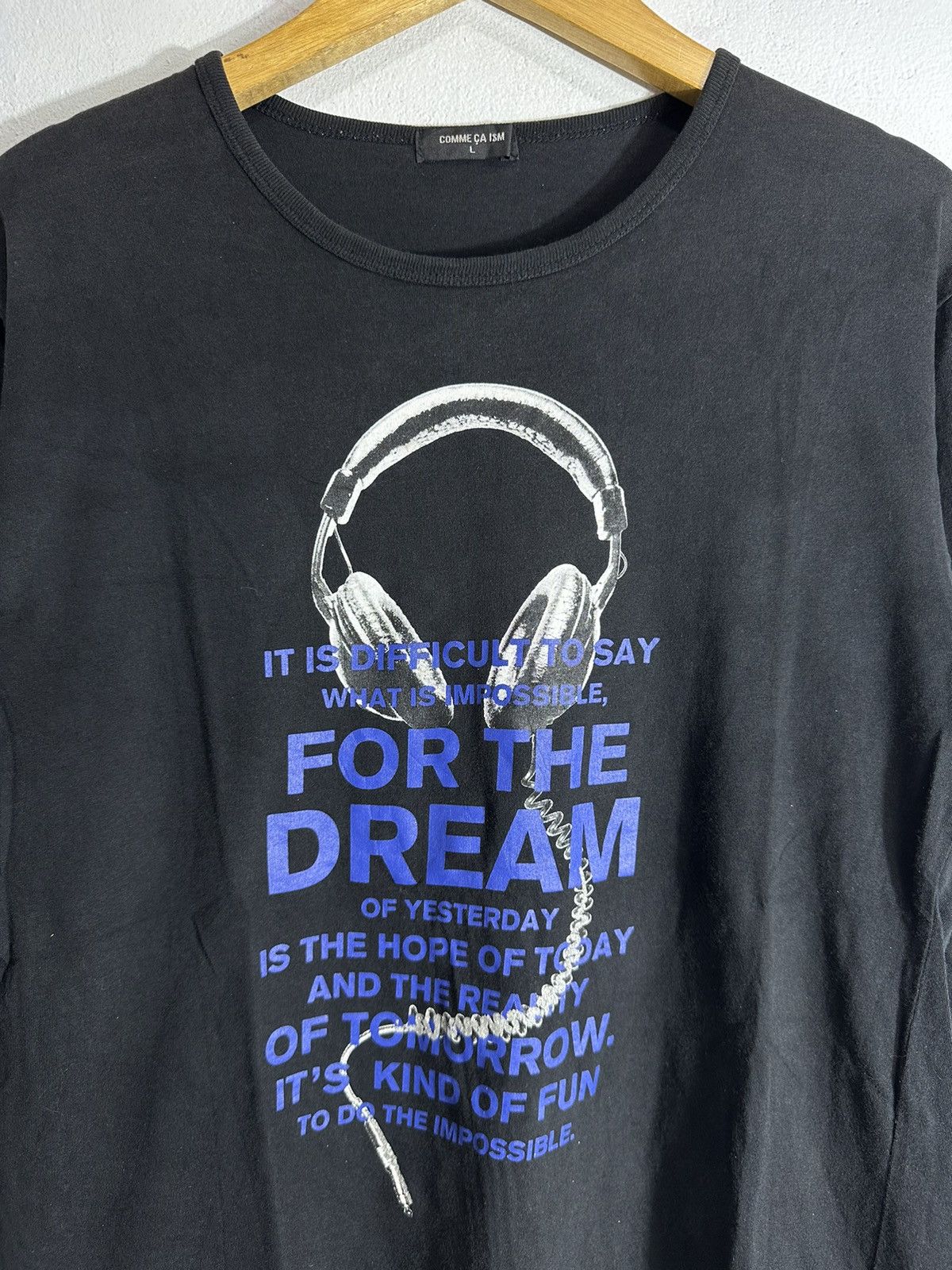 Comme Ca Ism COMME CA ISM FOR THE DREAM LONG SLEEVE TEE Size US M / EU 48-50 / 2 - 2 Thumbnail