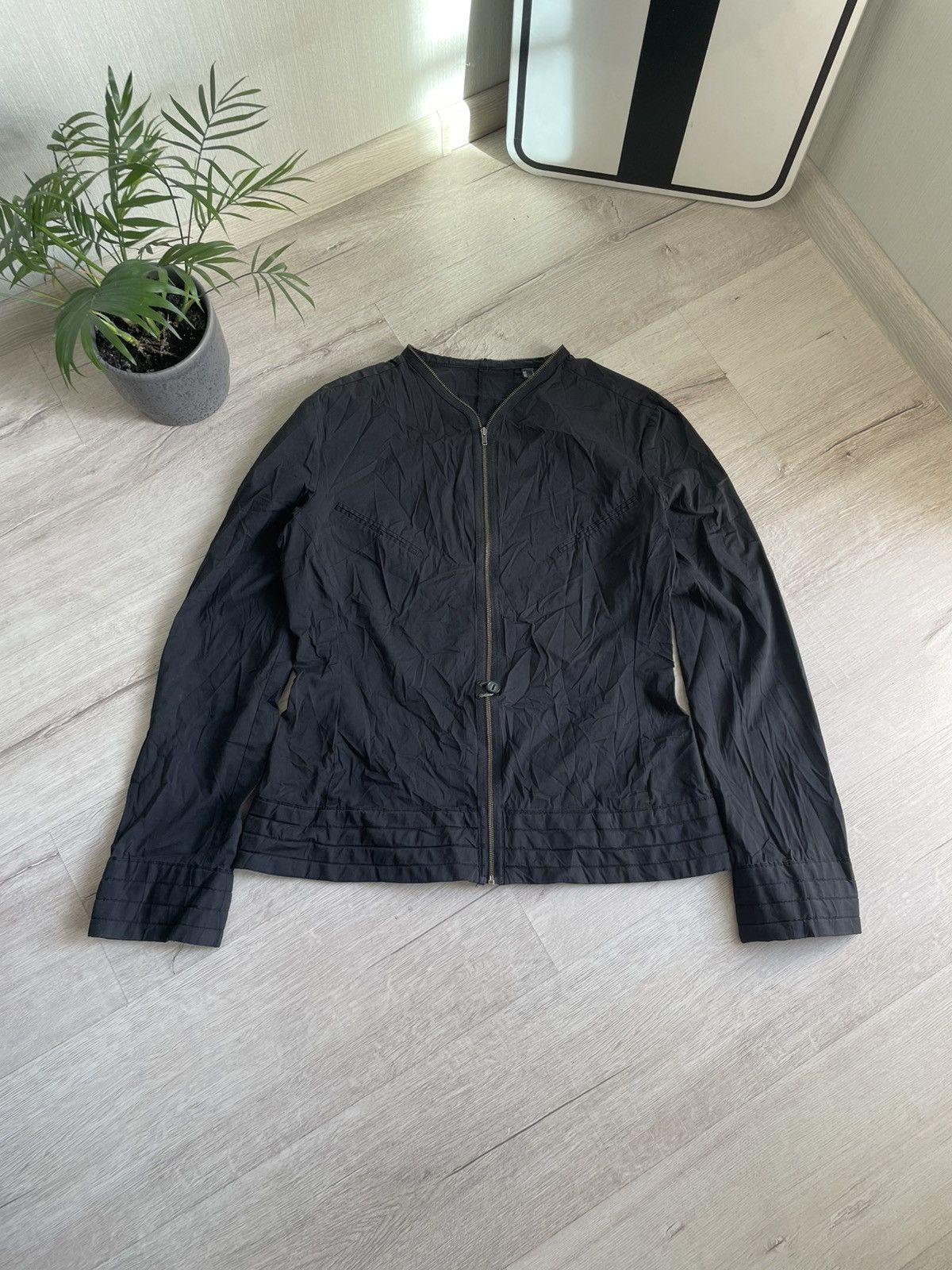 Japanese Brand Vintage Japan Longsleeve Full Zip Up Undercover Style Y2k Size M / US 6-8 / IT 42-44 - 5 Thumbnail