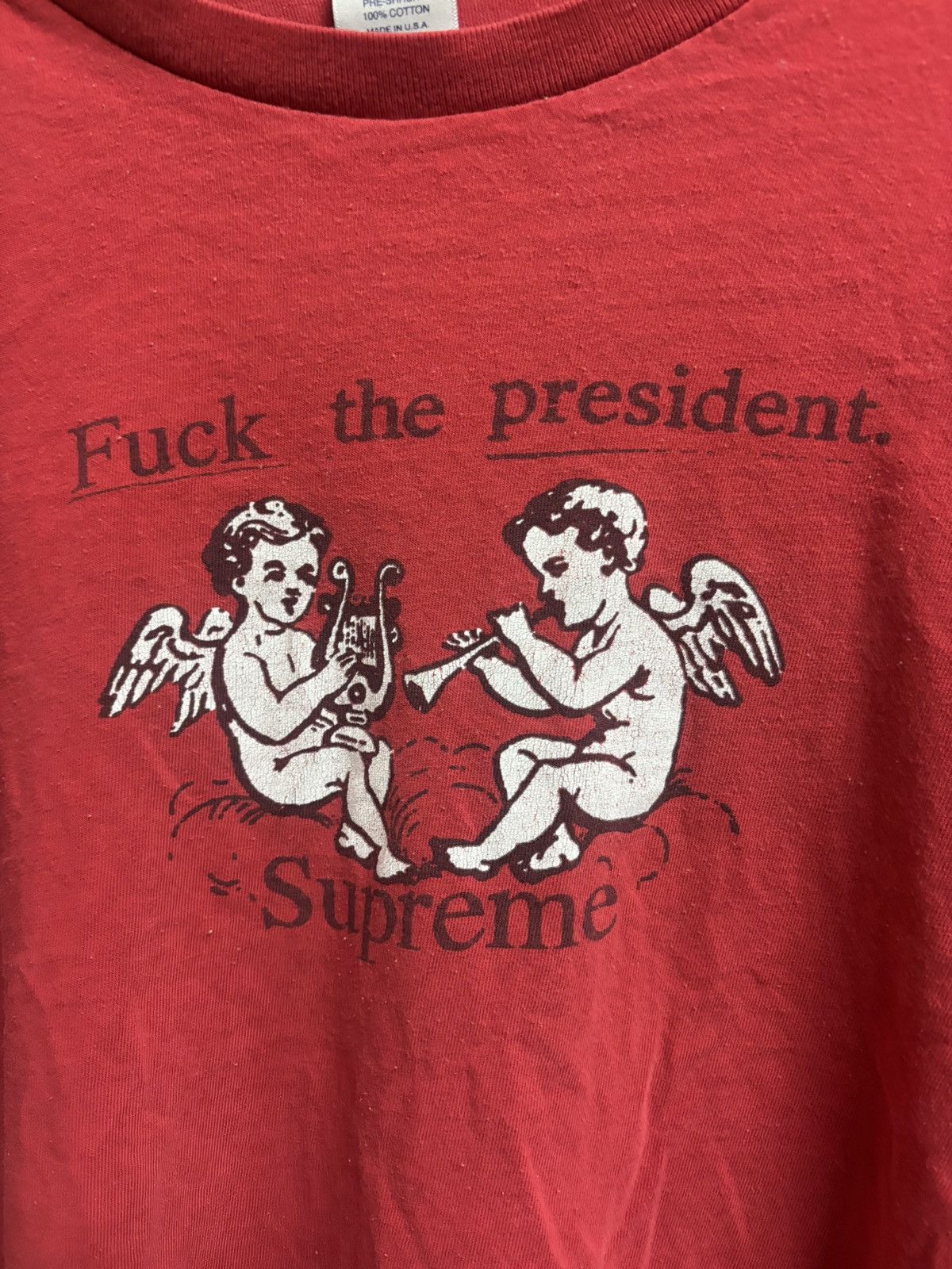 Supreme Supreme F*ck the president! Size US XL / EU 56 / 4 - 1 Thumbnail