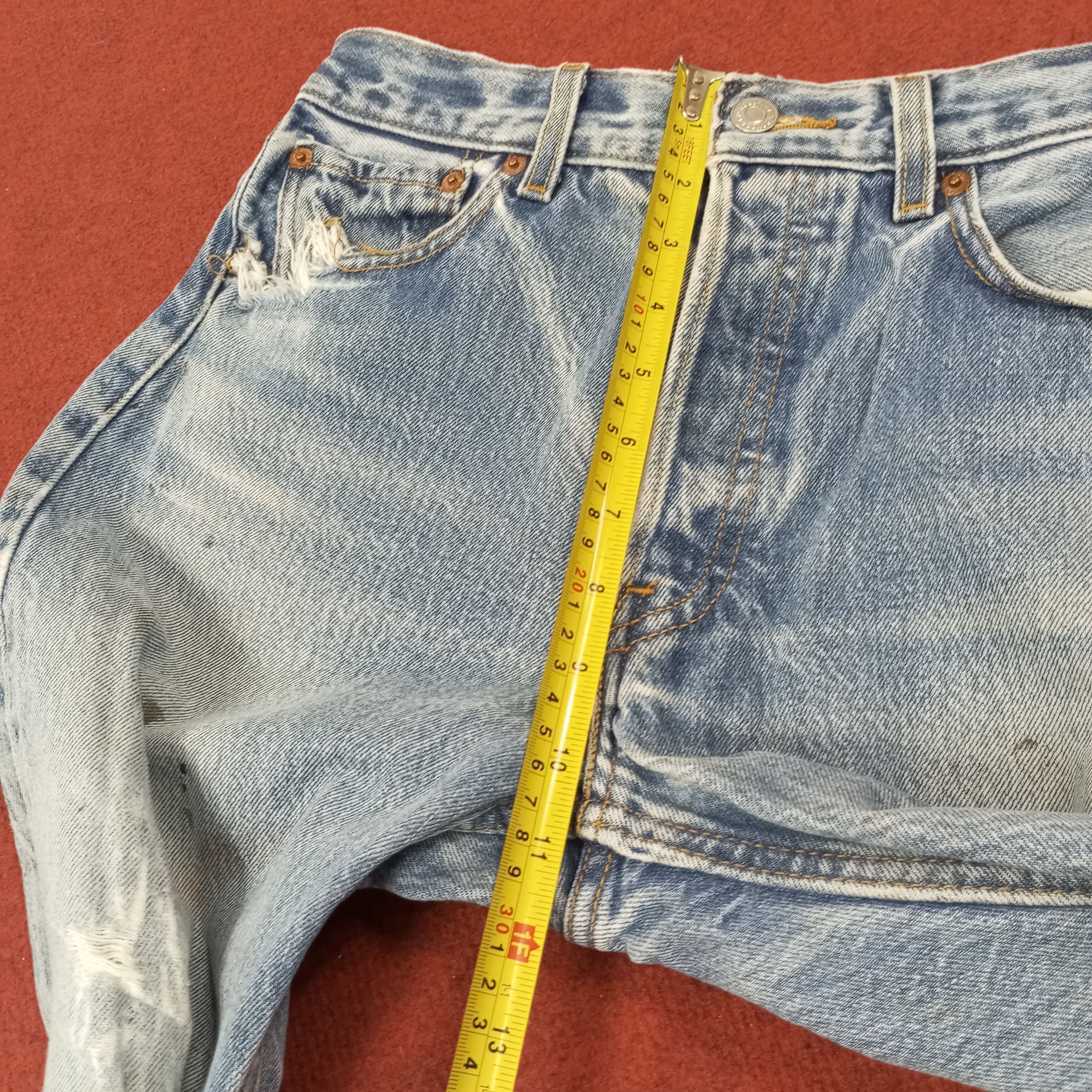 Levi's Levis 501 Streetwear Distressed Jeans c252n10 Size US 28 / EU 44 - 8 Thumbnail