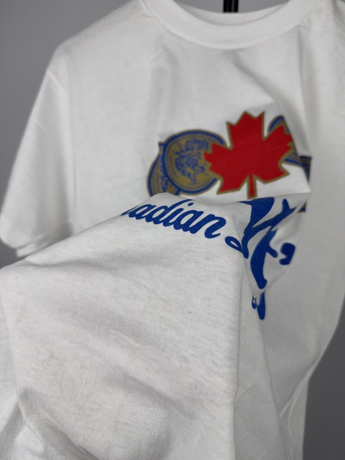 Vintage Vintage 90s Labatt’s Canadian Lager Tee Screen Stars Best L Size US L / EU 52-54 / 3 - 14 Thumbnail