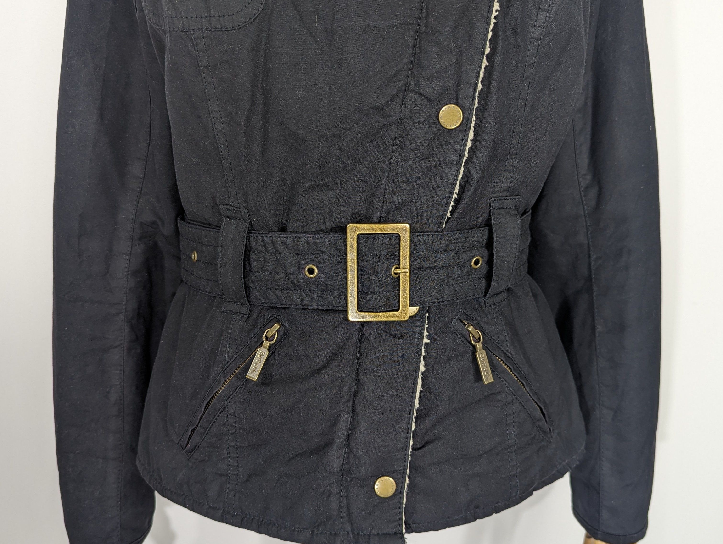 Barbour Barbour International Matlock Wax Jacket Motorcycle Clothing Size M / US 6-8 / IT 42-44 - 9 Thumbnail