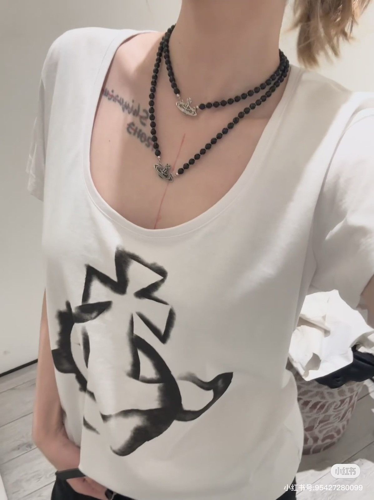 Vivienne Westwood Vivienne Westwood Messaline Choker Size ONE SIZE - 9 Thumbnail