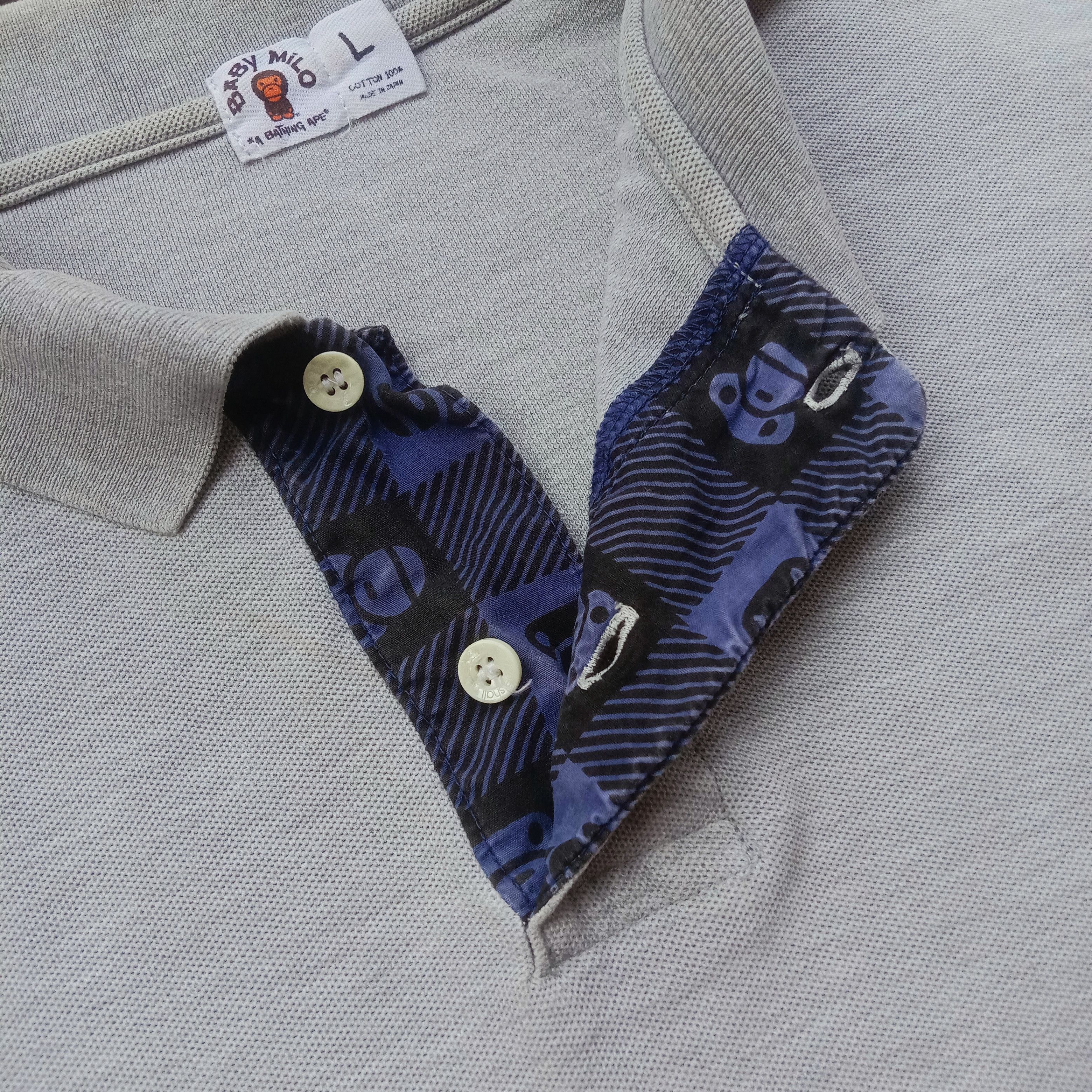 Bape Baby Milo One Point Polo (2005) Size US L / EU 52-54 / 3 - 5 Thumbnail