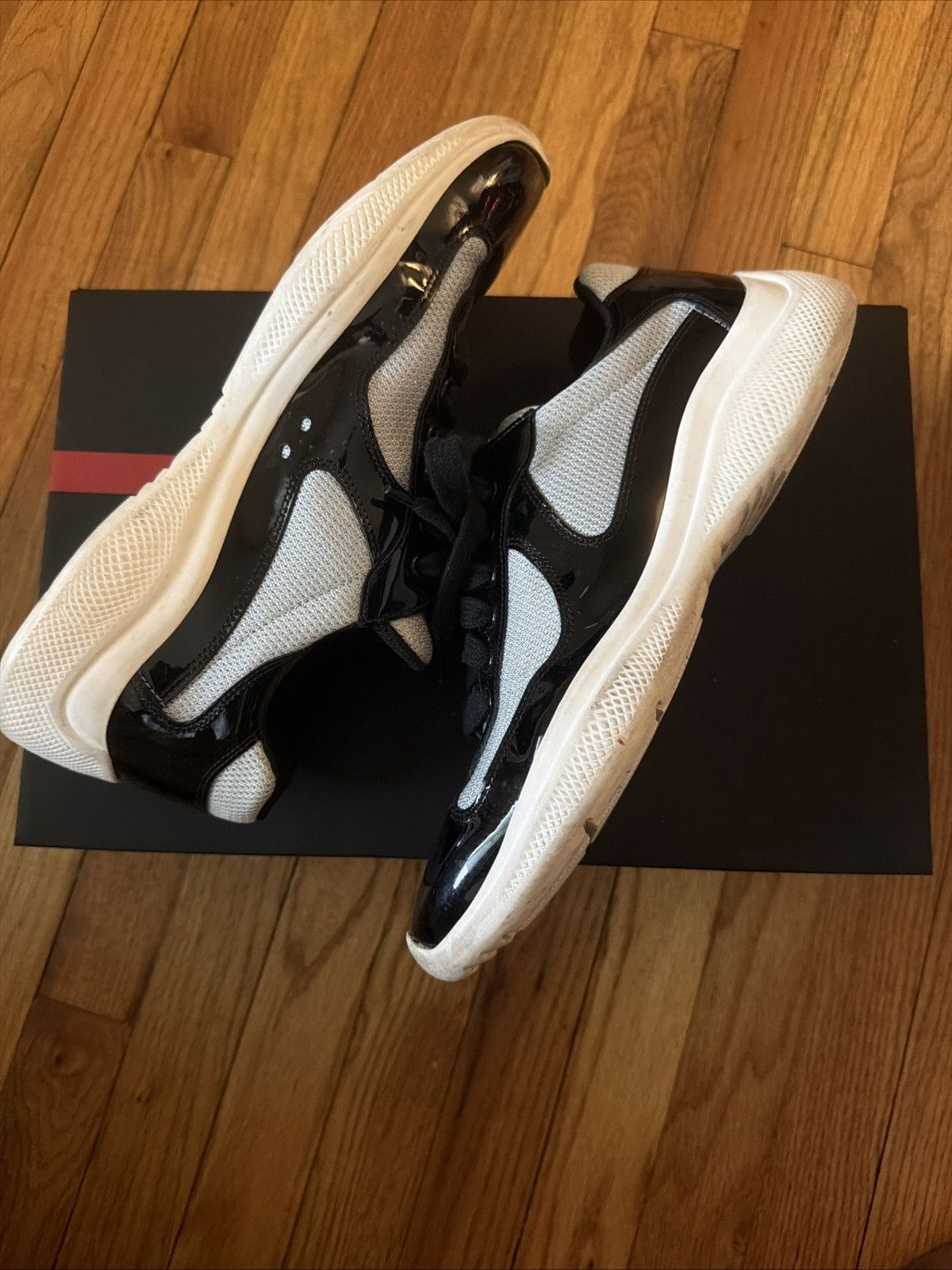 Prada Prada American Cup Sneaker size 7 Size US 7 / EU 40 - 2 Thumbnail