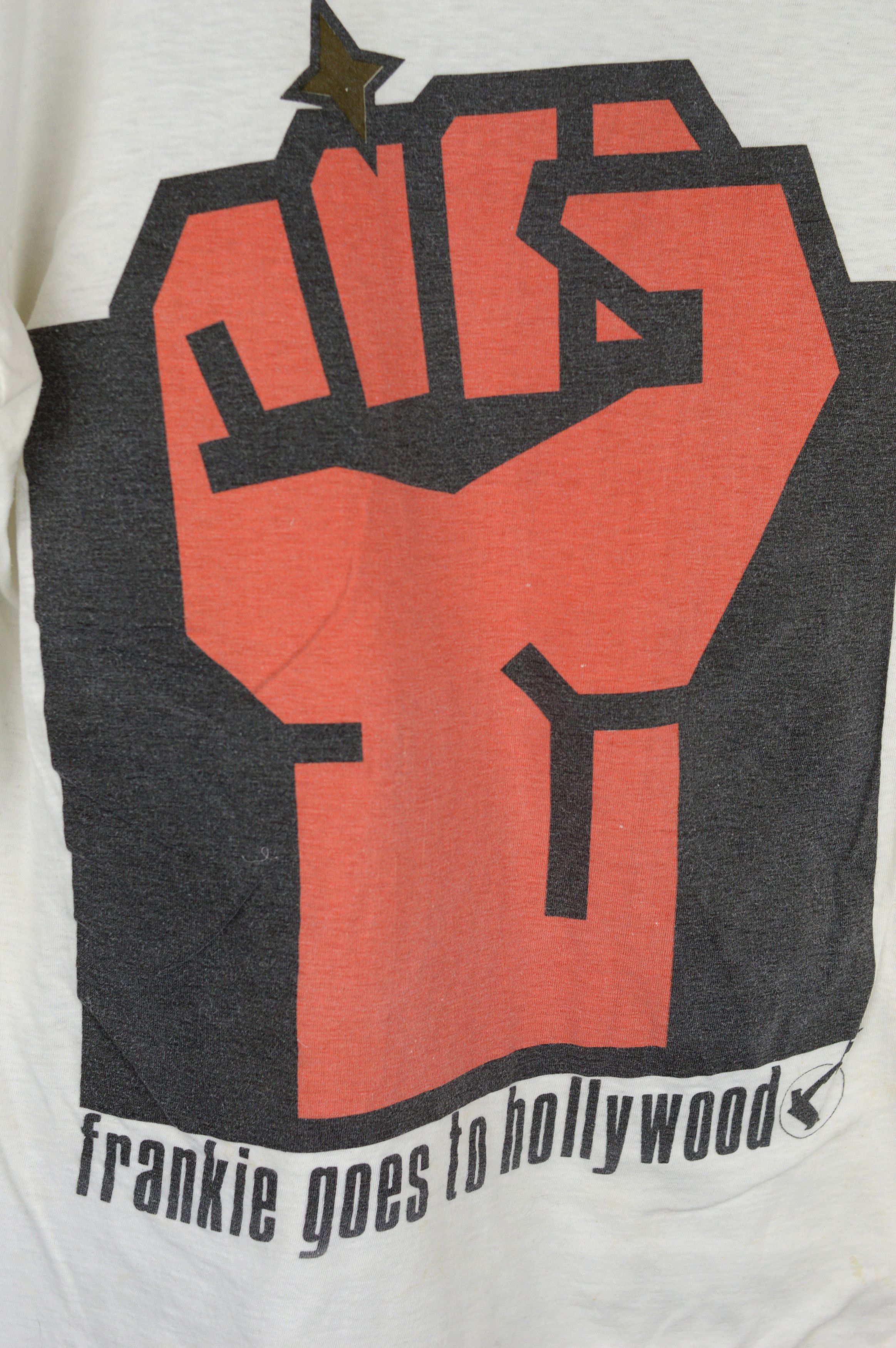 Vintage Vintage Frankie Goes To Hollywood 1986 t shirt Size US XL / EU 56 / 4 - 2 Thumbnail