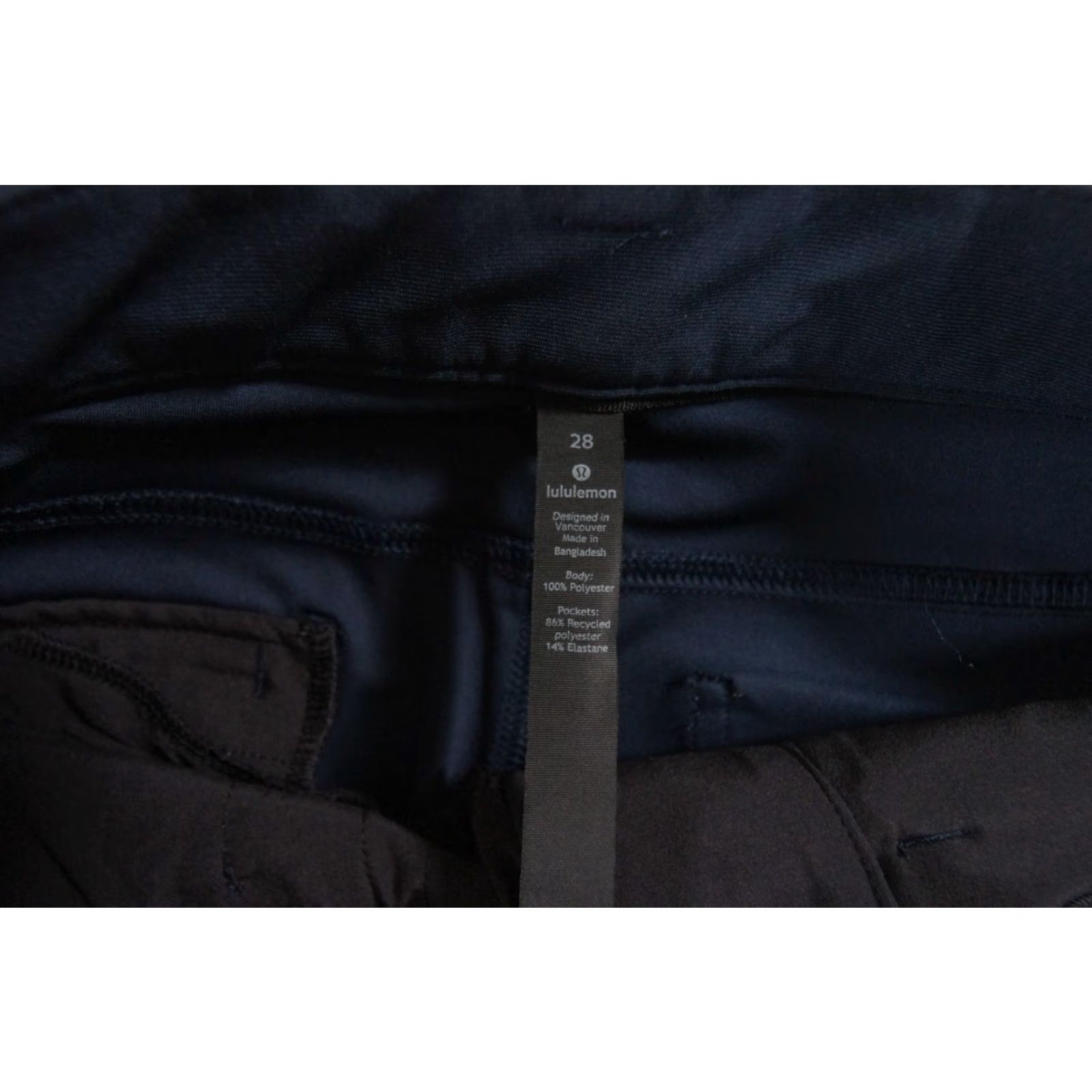 Lululemon Lululemon Mens ABC Warpstreme Pant Chino 28 Blue Regular 33 Size US 28 / EU 44 - 7 Thumbnail