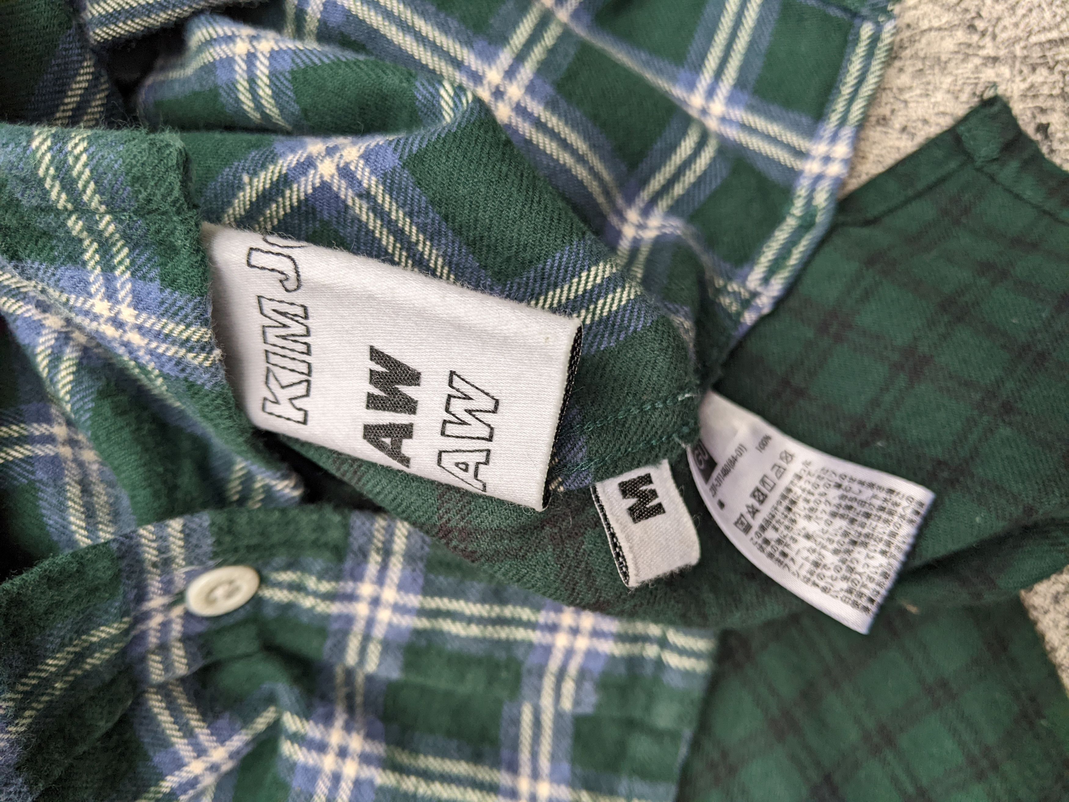 GU × Kim Jones KIM JONES X GU AW06/19 Split Personality Flannel Size US M / EU 48-50 / 2 - 12 Thumbnail