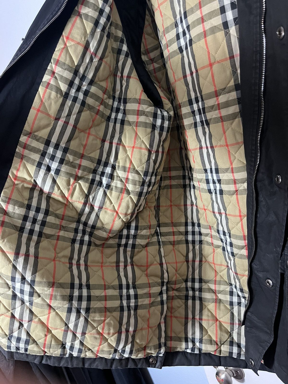 Burberry Burberry Waxed Jacket (detachable hood) Size US L / EU 52-54 / 3 - 8 Thumbnail