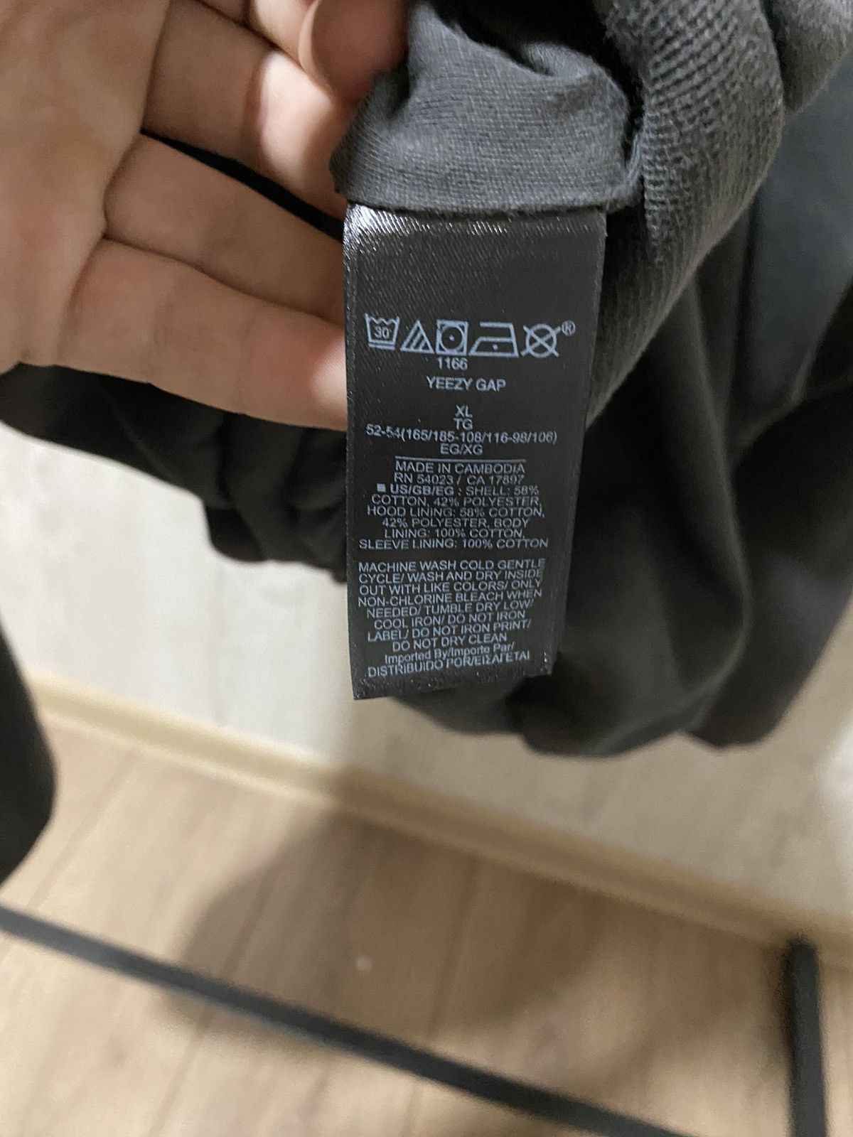 Balenciaga × Gap × Kanye West BNWT YZY Yeezy Gap Balenciaga Dove Hoodie by Kanye west Size US XL / EU 56 / 4 - 24 Thumbnail