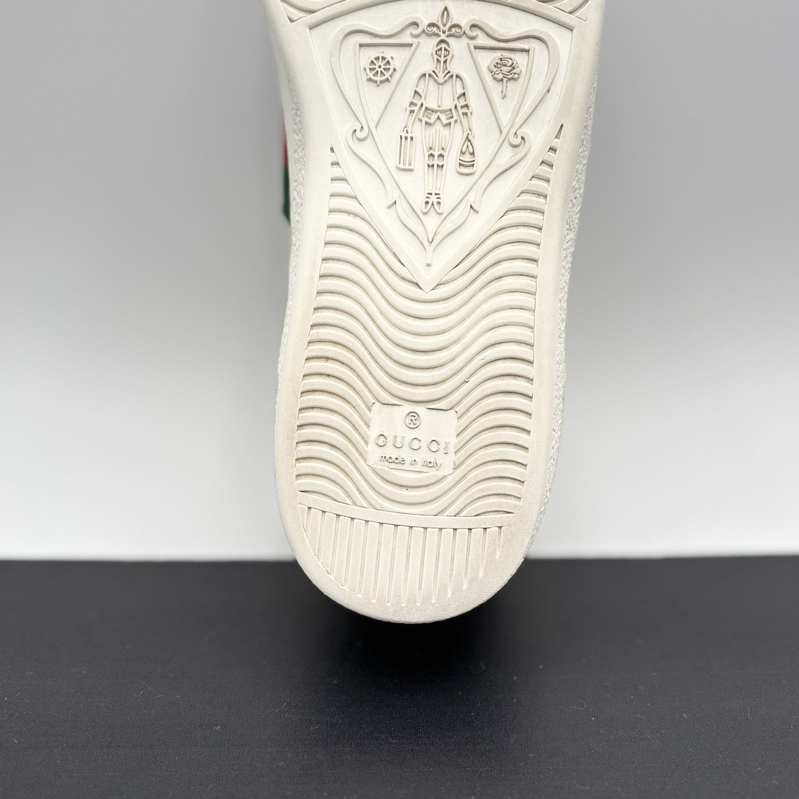 Gucci Gucci Ace Web ' White, Red, Green ' | GOOD CONDITION! Size US 10 / EU 43 - 18 Thumbnail